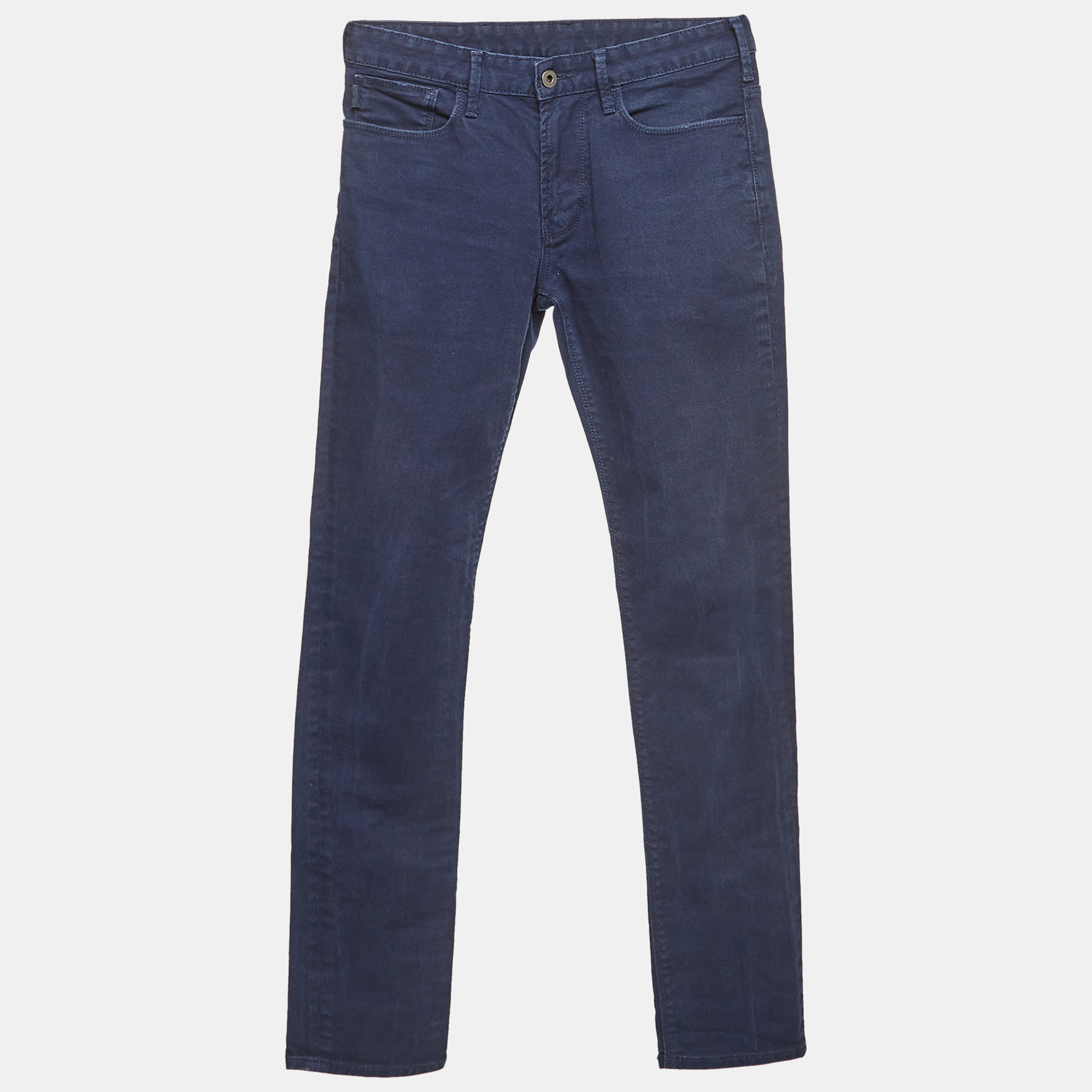 

Emporio Armani Navy Blue Denim Slim Fit Jeans M Waist 30"