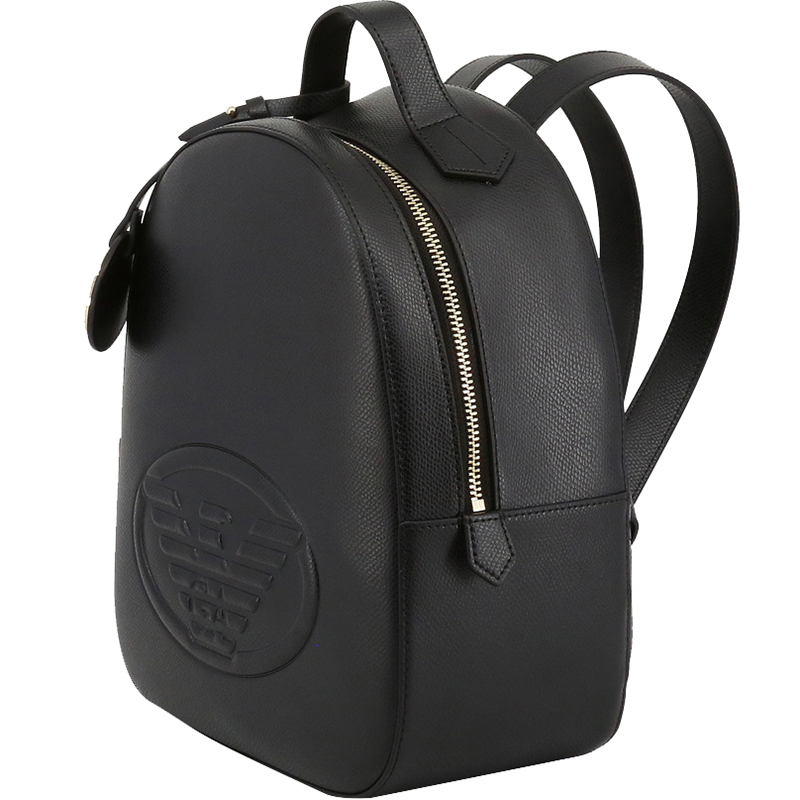 

Emporio Armani Black Fabric Backpack