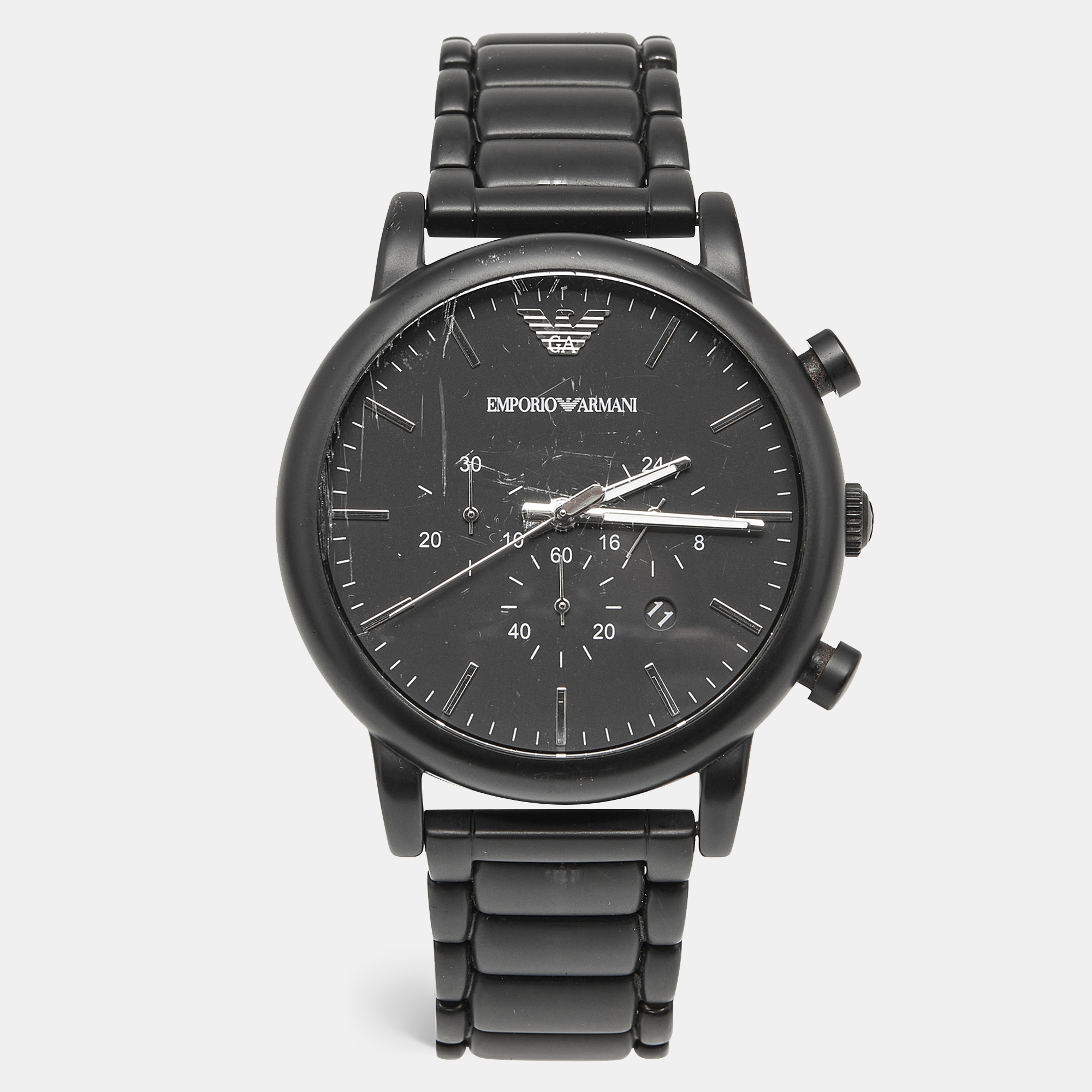 

Emporio Armani Black PVD Coated Stainless Steel AR1895 Men's Wristwatch