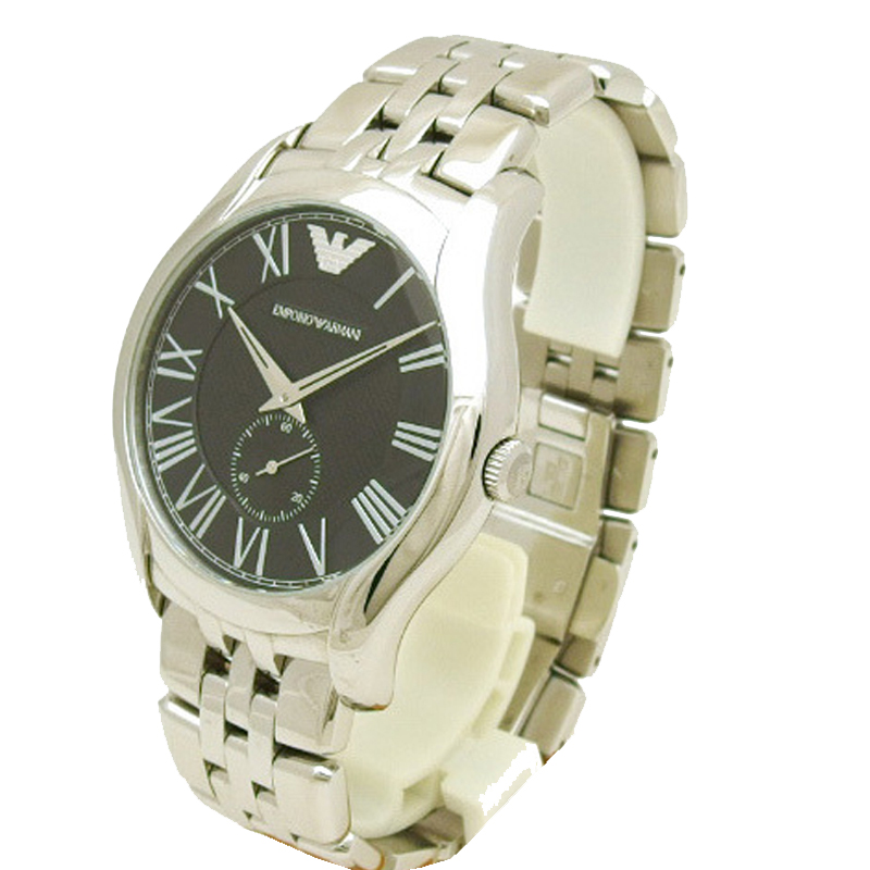 

Emporio Armani Black Stainless Steel AR-1706 Men's Wristwatch