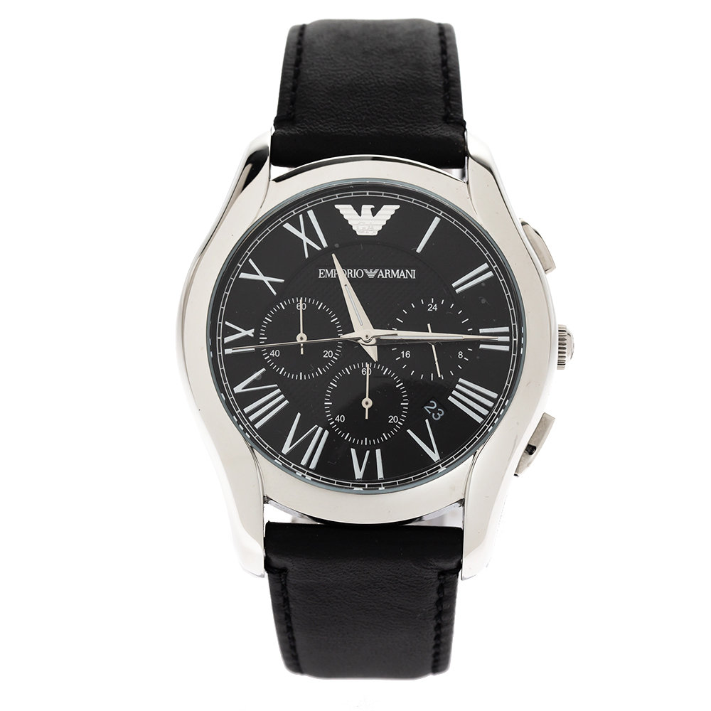 Emporio Armani Black Stainless Steel Classic AR1700 Men's Wristwatch   mm Emporio Armani | TLC