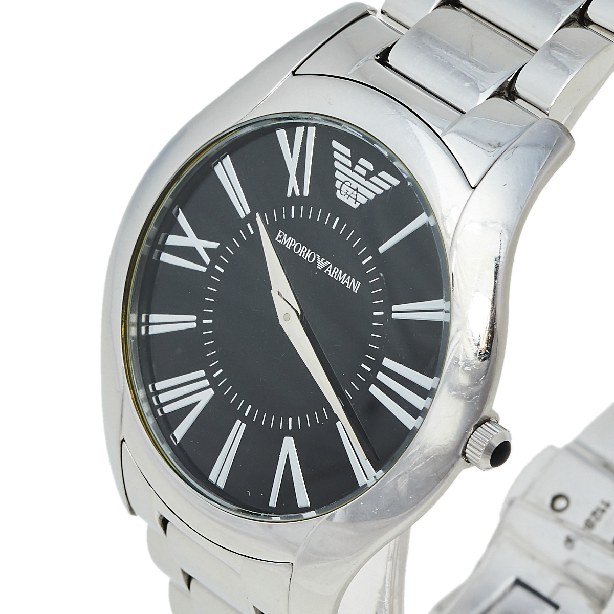 

Emporio Armani Black Stainless Steel AR2022 Men's Wristwatch