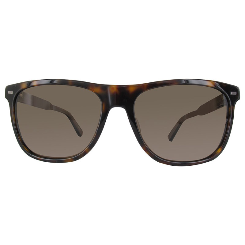 Ermenegildo Zegna Dark Havana/Roviex EZ0041F Wayfarer Polarized Sunglasses