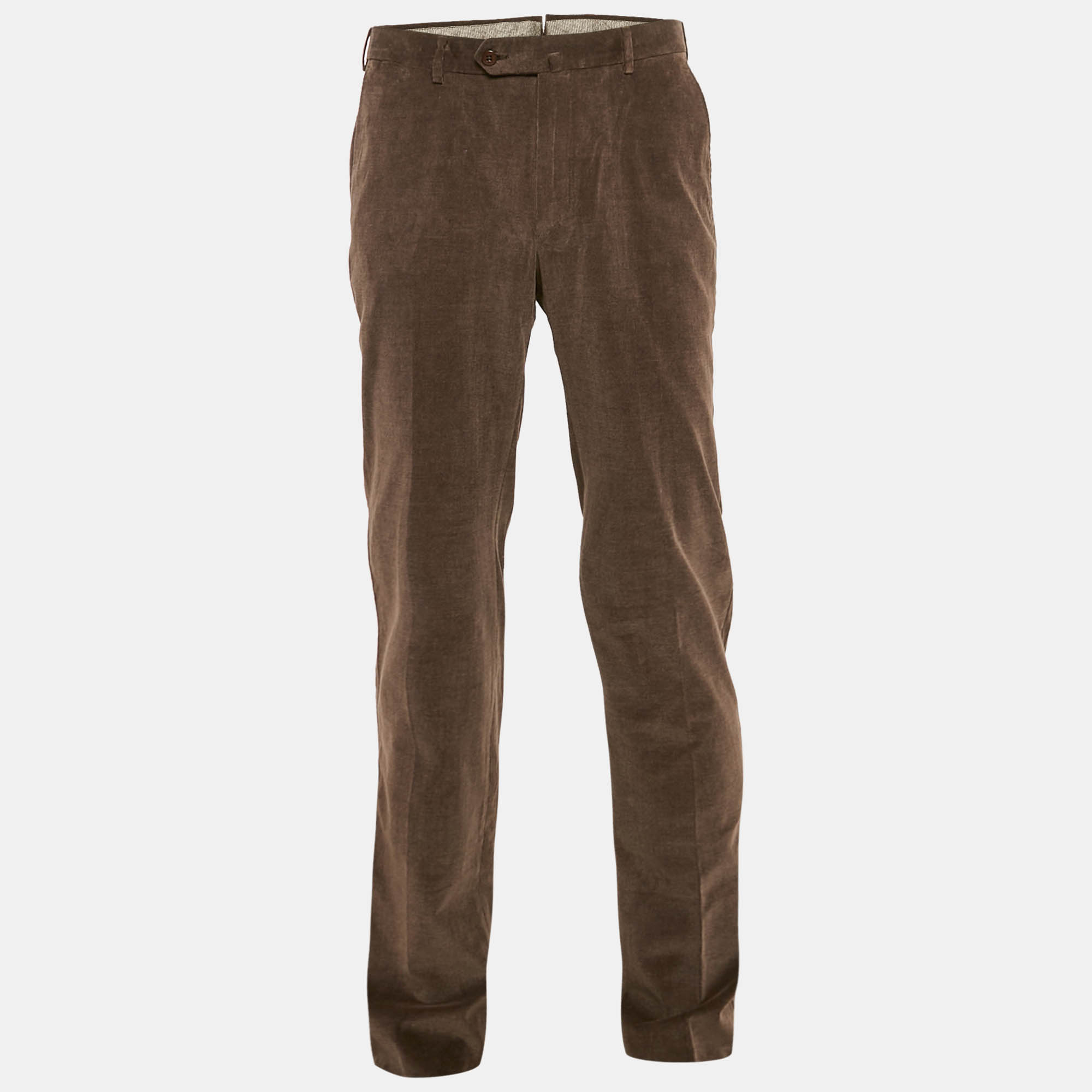 

Ermenegildo Zegna Brown Corduroy Trousers XL