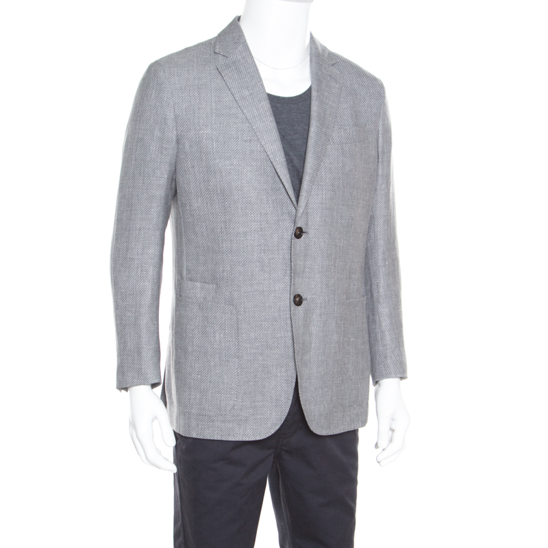 

Ermenegildo Zegna Crossover Grey Tailored Blazer