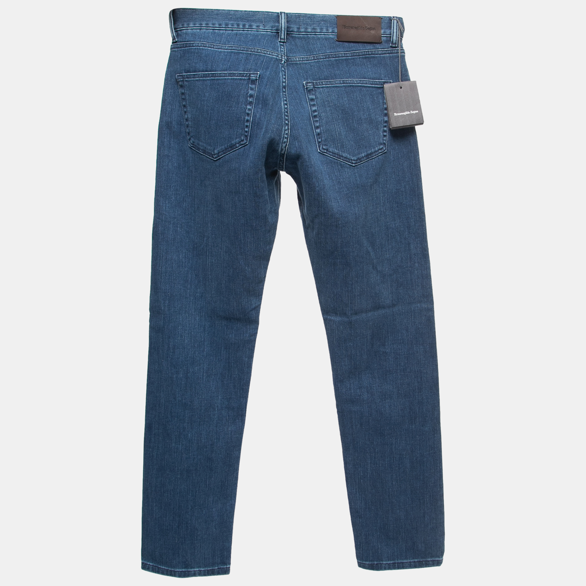 

Ermenegildo Zegna Blue Denim Narrow Jeans  Waist 32
