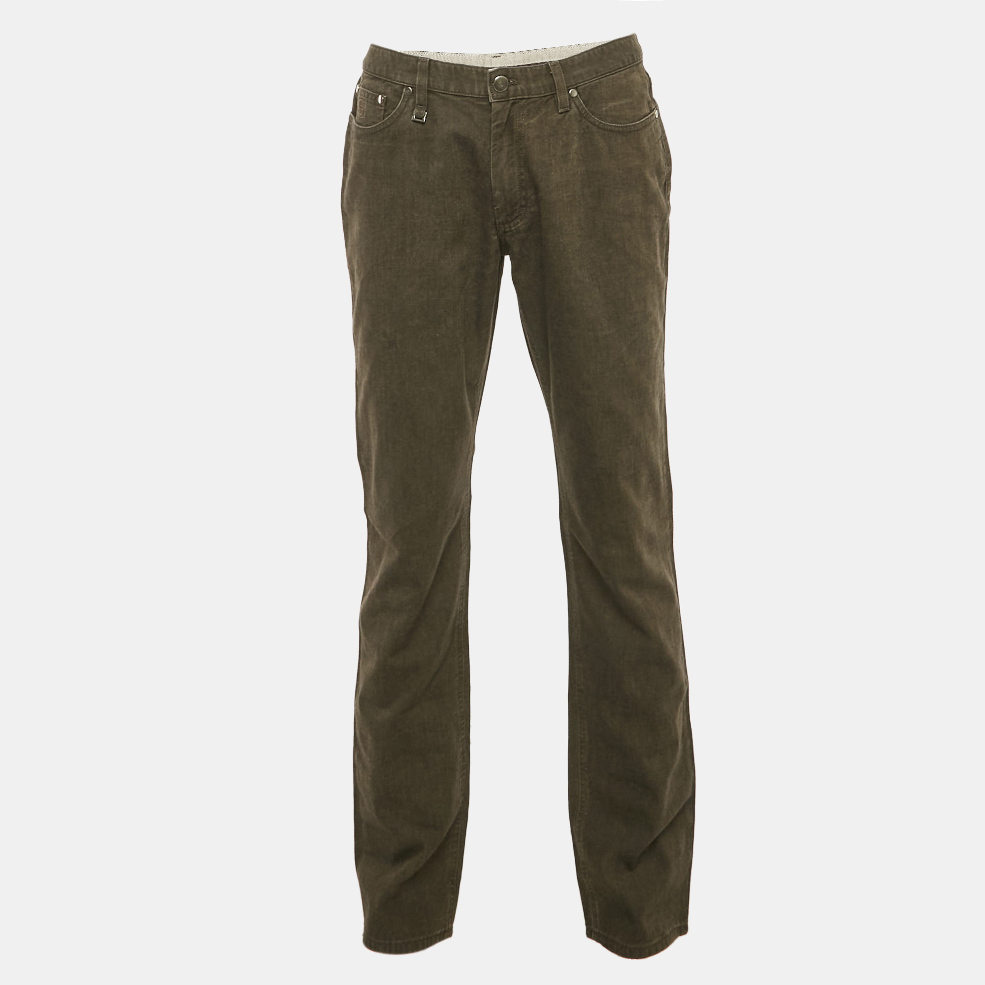 

Ermenegildo Zegna Brown Denim Regular Fit Jeans M/Waist 32"