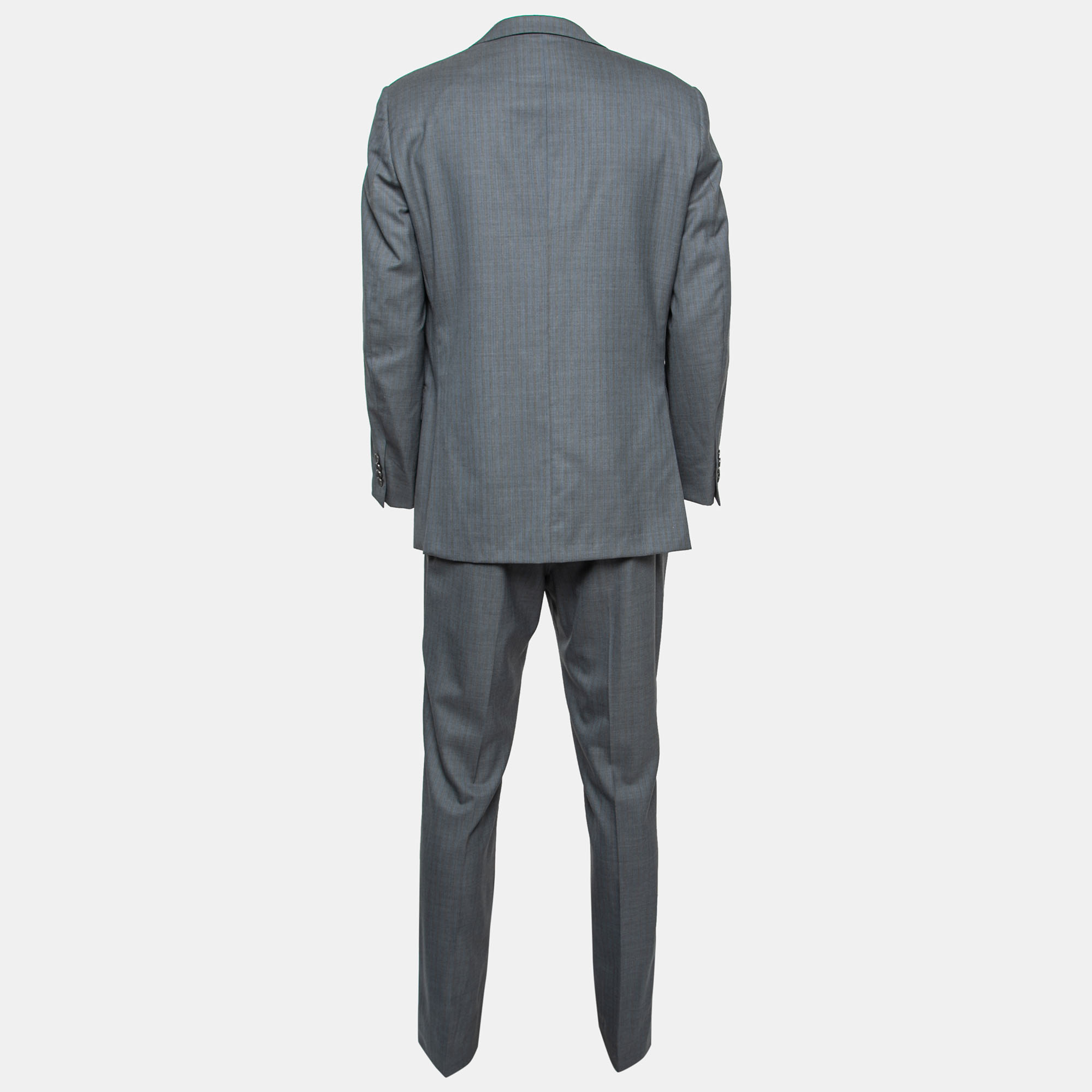 

Ermenegildo Zegna Grey Wool Blazer Suit