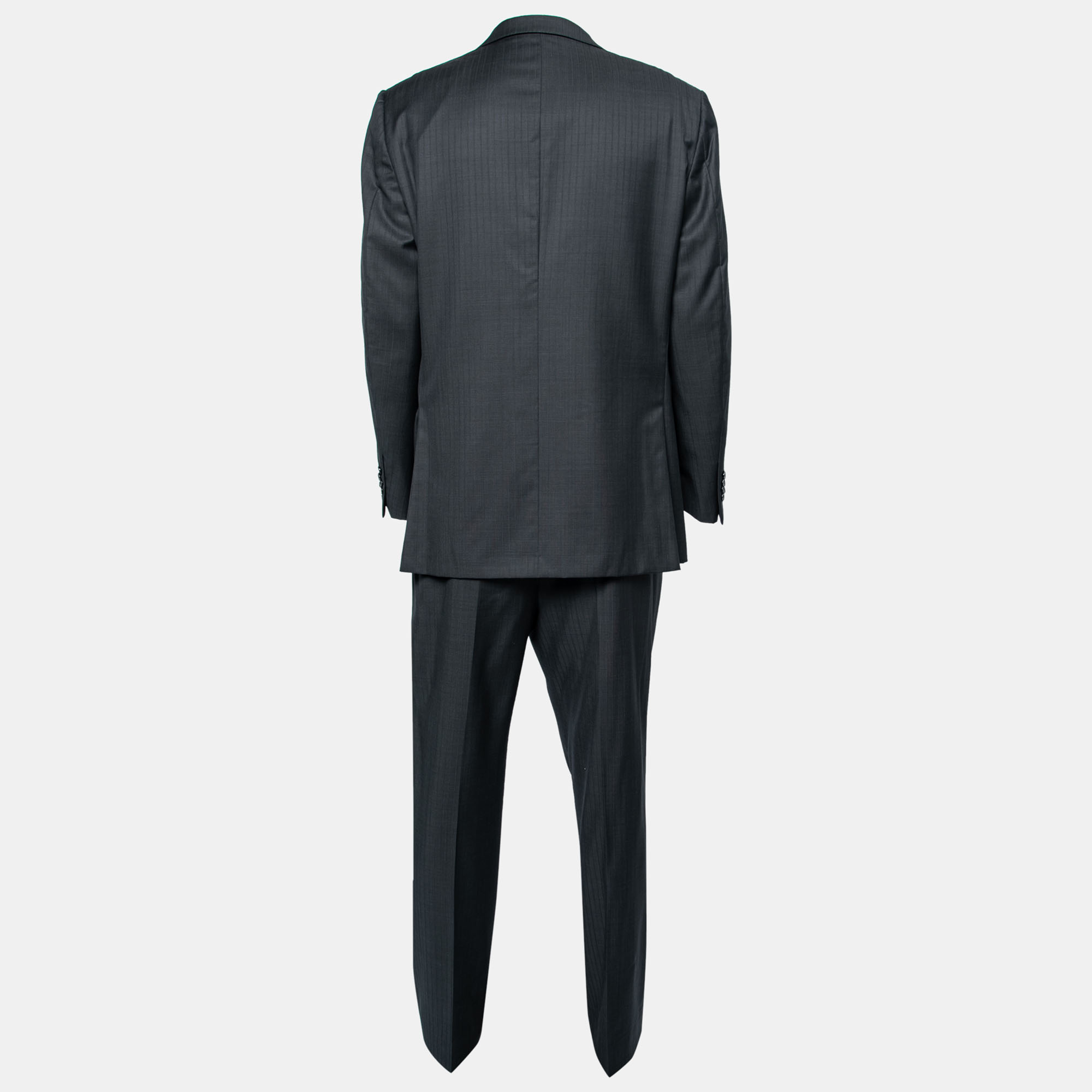 

Ermenegildo Zegna Grey Wool Multiseason Single Breasted Suit