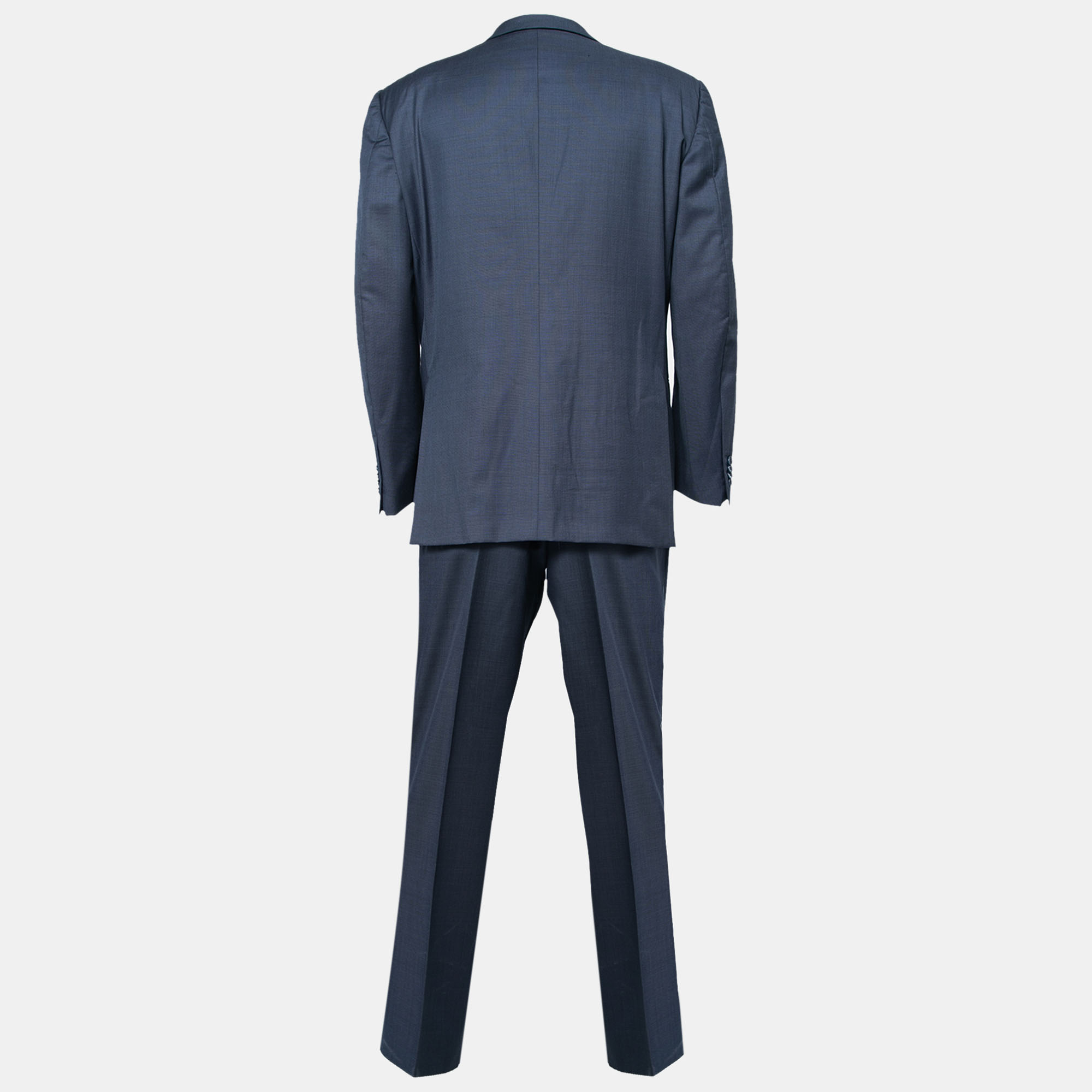 

Ermenegildo Zegna Blue Wool Single Breasted Suit