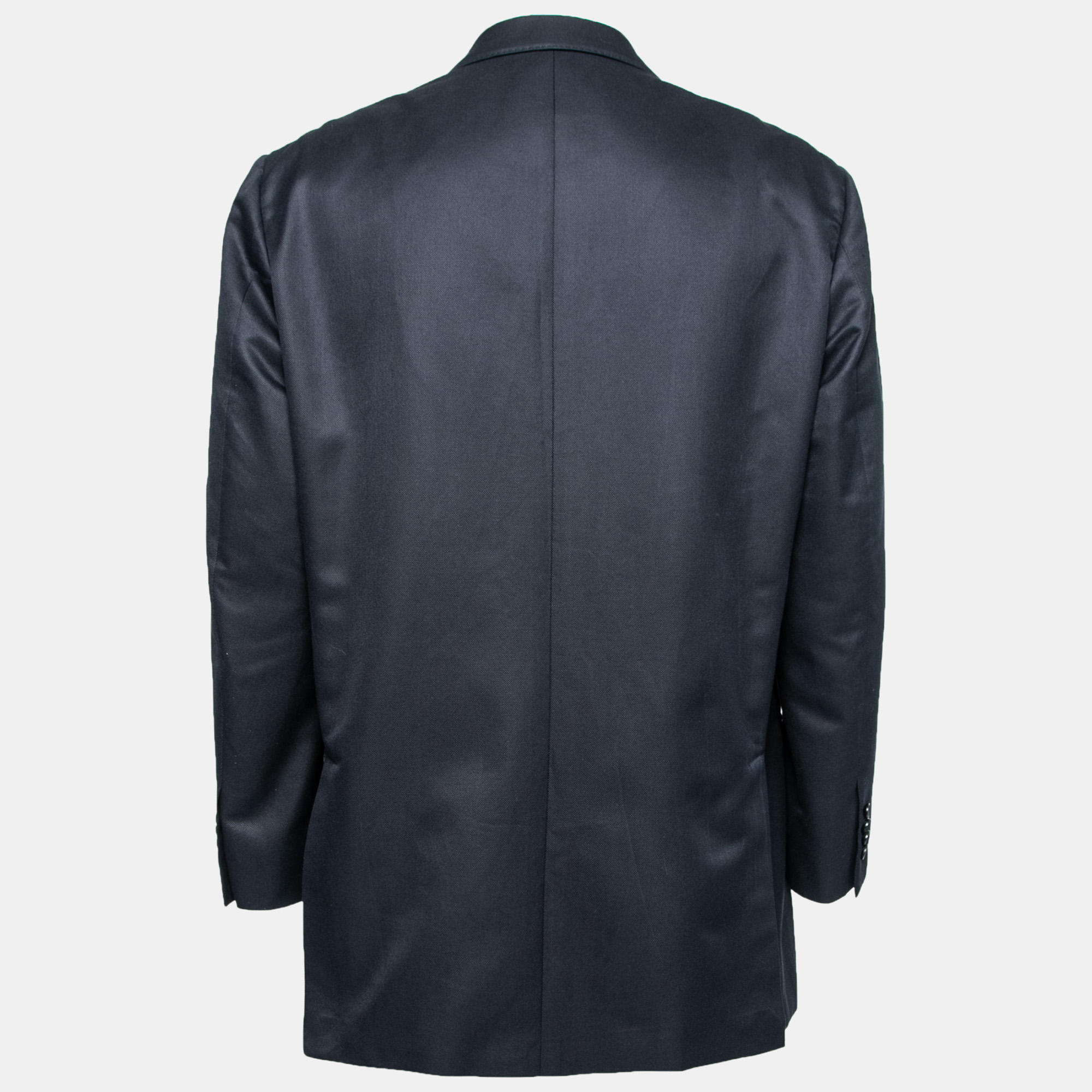 

Ermenegildo Zegna Navy Blue Wool Single-Breasted Blazer