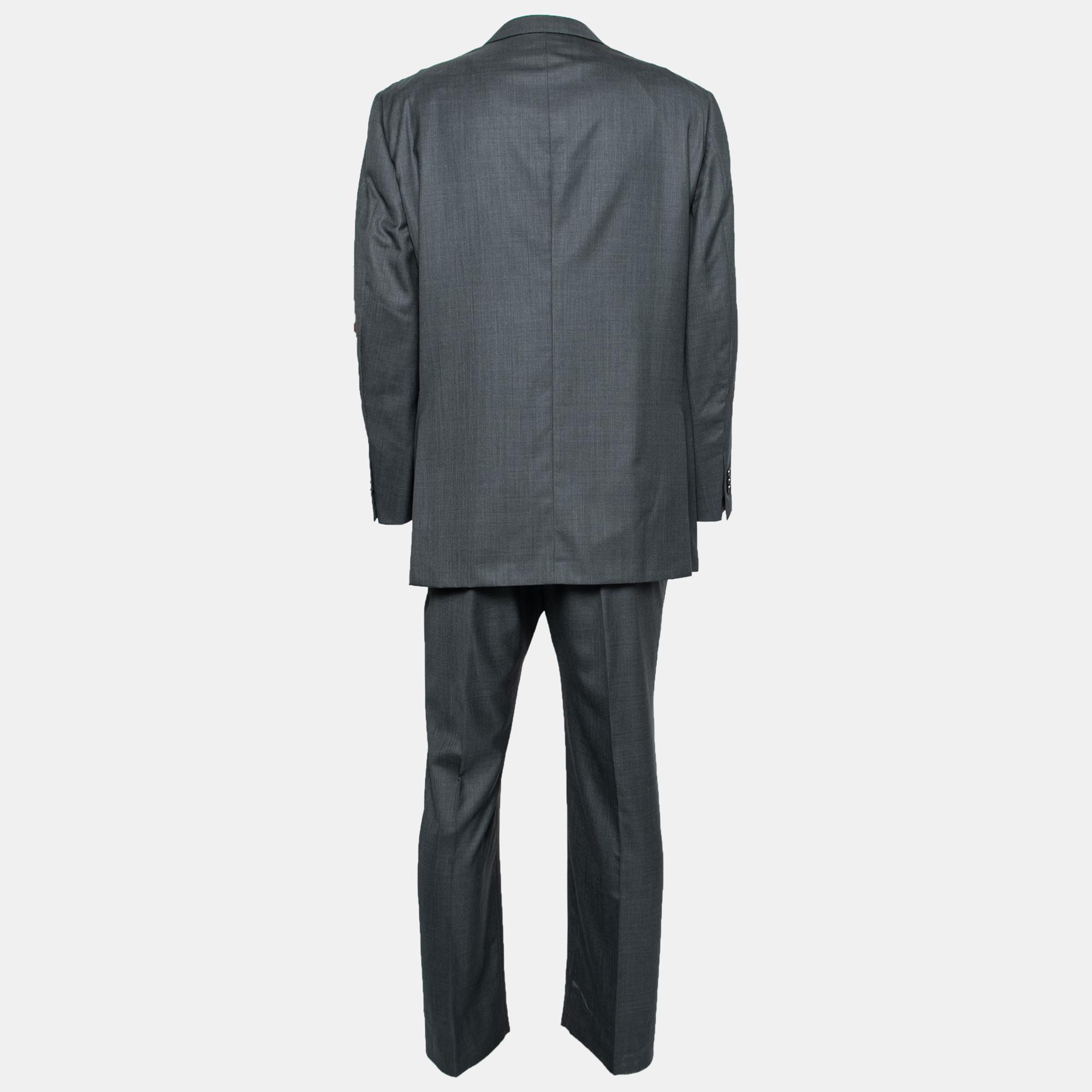 

Ermenegildo Zegna Su Misura Grey Wool Single-Breasted Suit