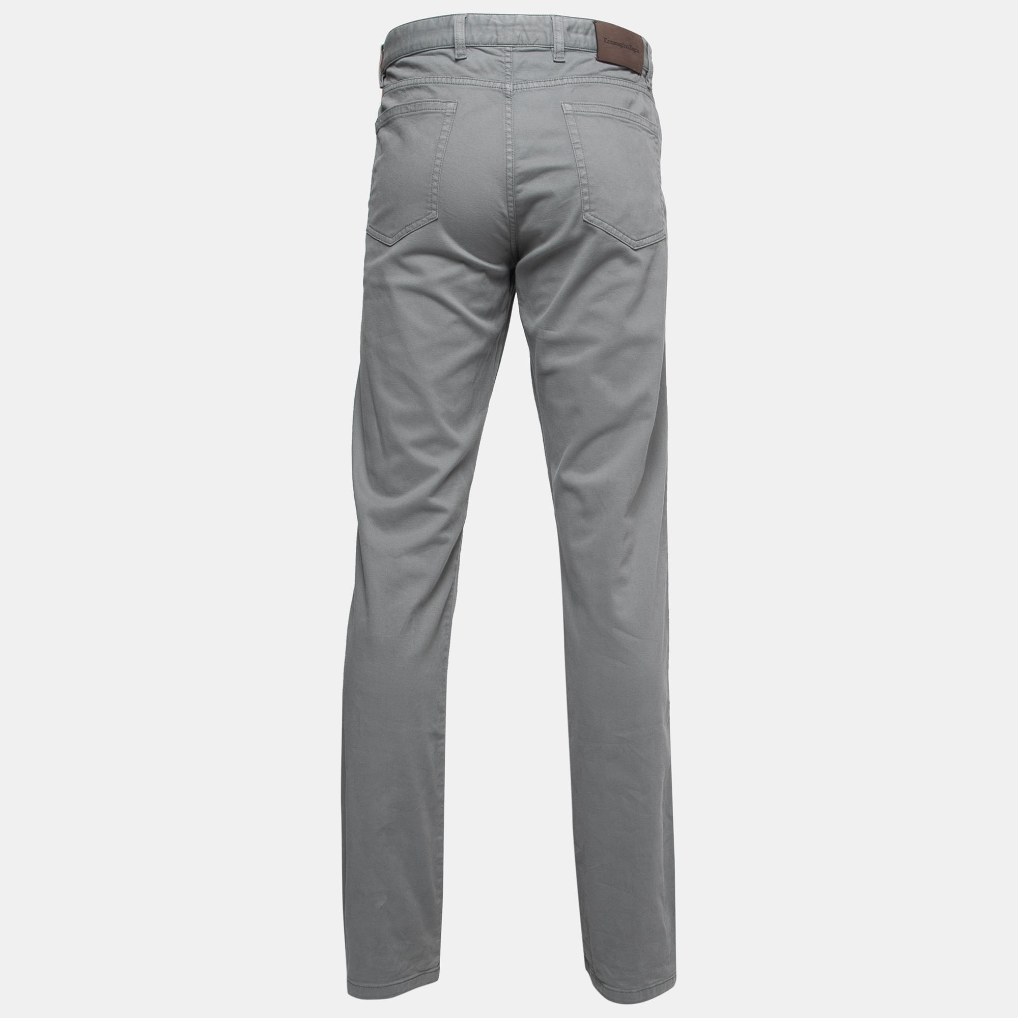 

Ermenegildo Zegna Grey Denim Jeans  Waist 36