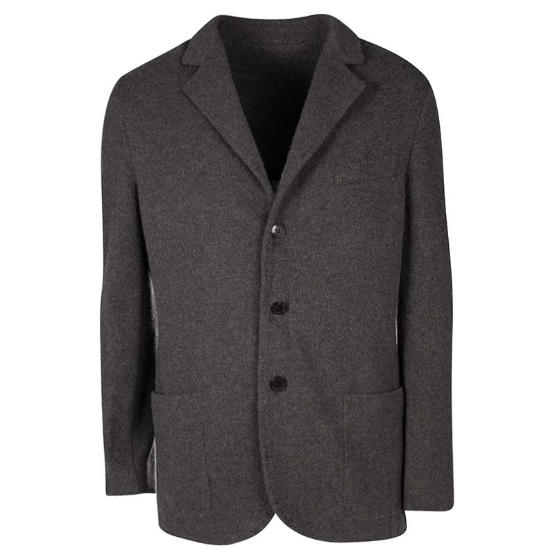 Buy Etro Brown Cashmere Coat L 111414 at best price | TLC
