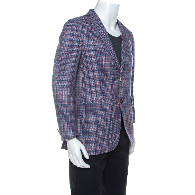 

Etro Multicolor Wool Blend Tweed Blazer