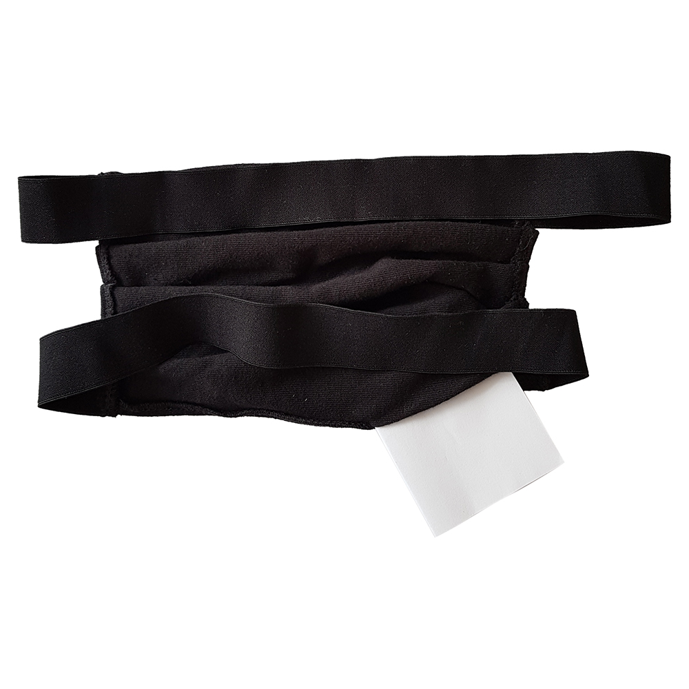 

Non-Medical Handmade Black Cotton Face Mask - Pack Of 5 ( Available for UAE Customers Only)