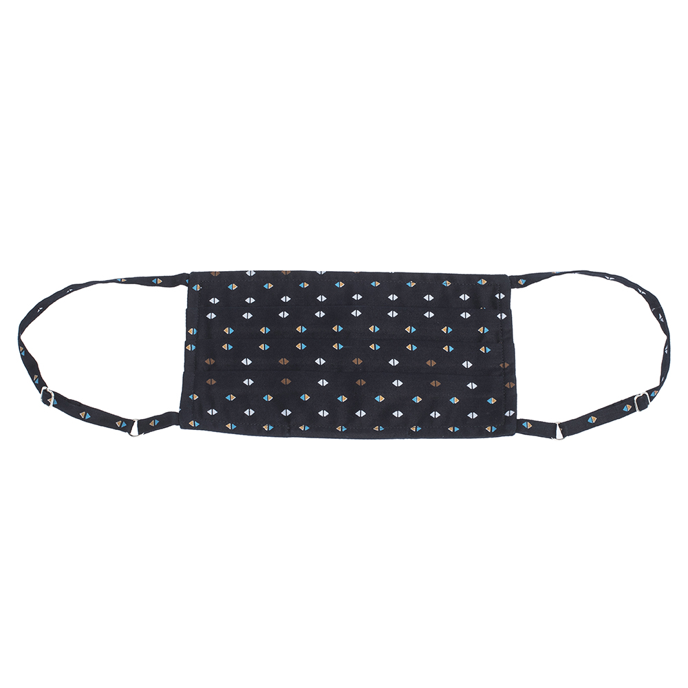 

Collars & Cuffs Non-Medical Handmade Marine Navy Face Mask (Available for UAE Customers Only), Navy blue