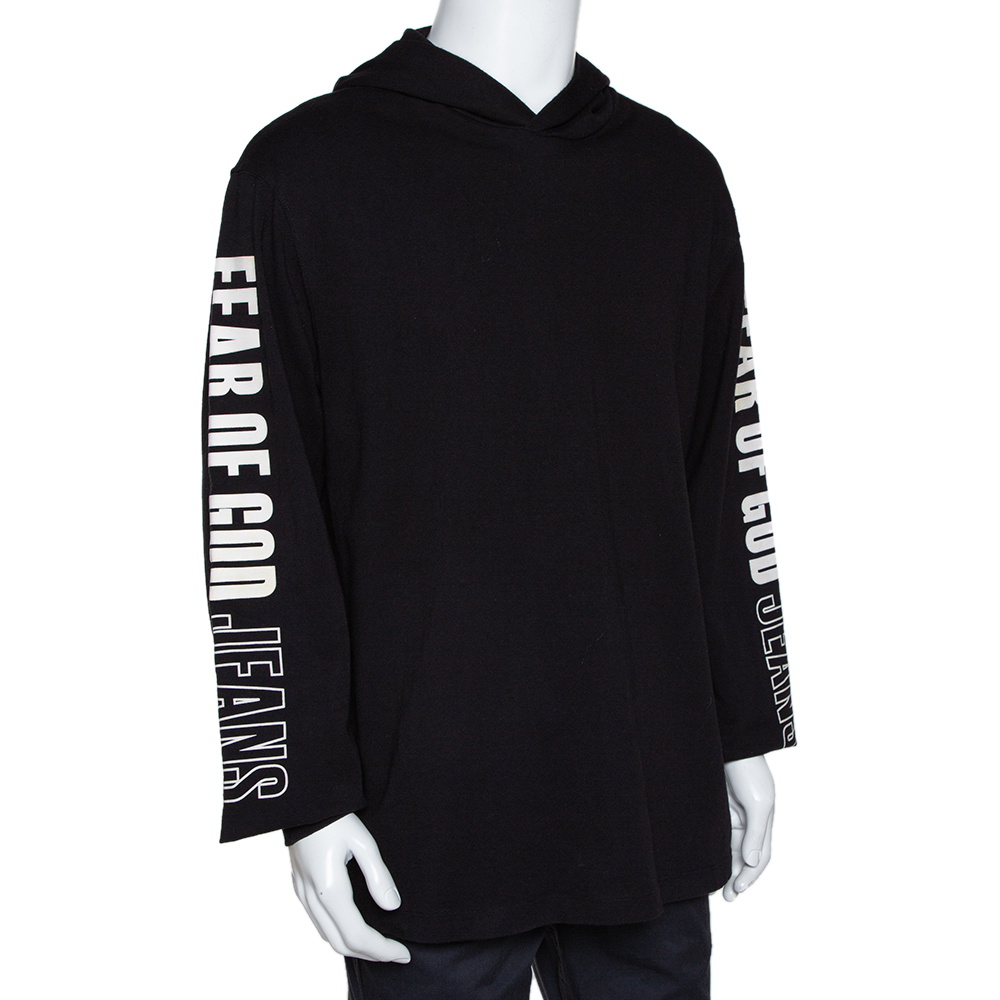 

Fear Of God Jeans Fifth Collection Black Knit Hoodie