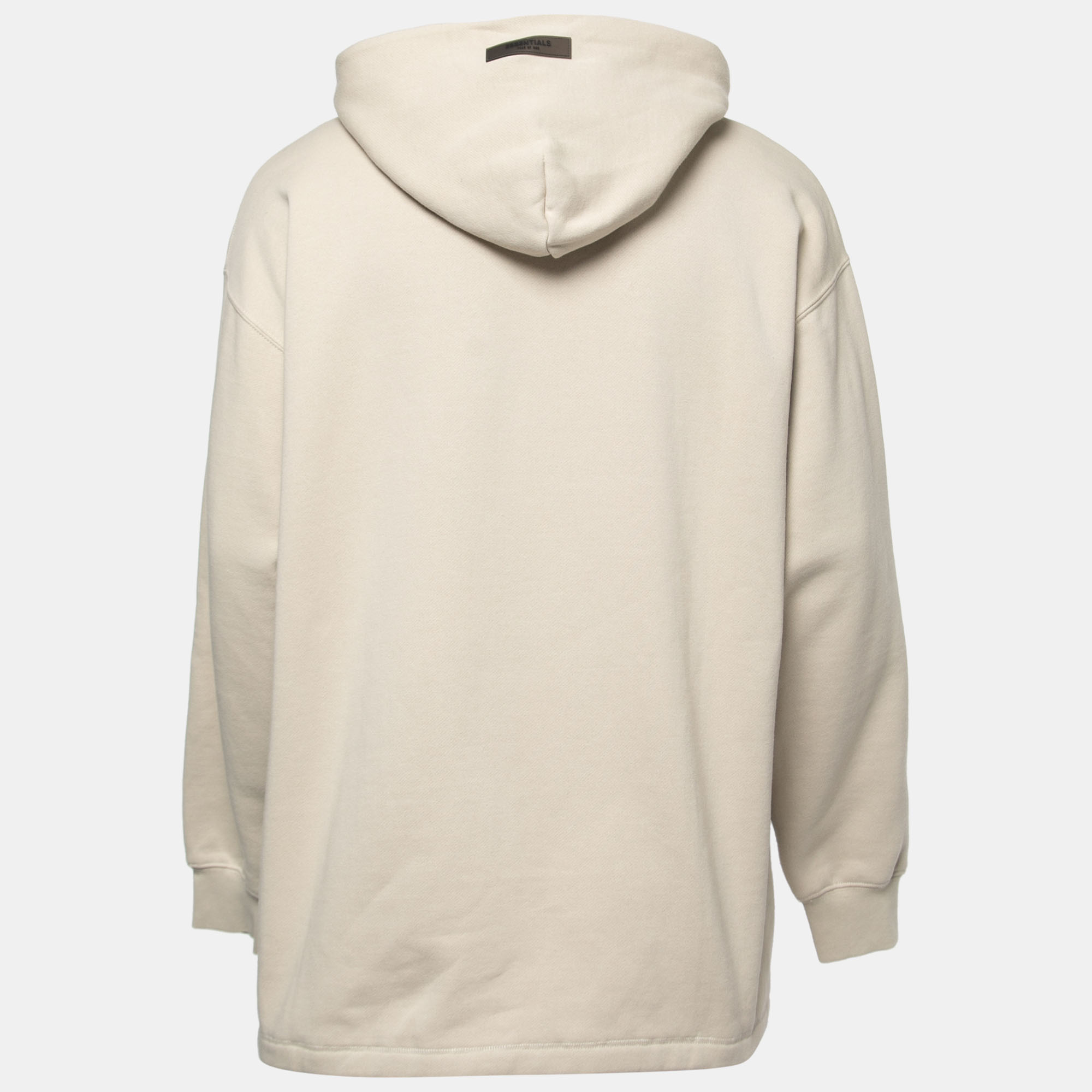 

Fear of God Cream Cotton Jersey Hooded Sweatshirt