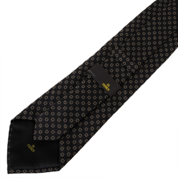 fendi silk tie