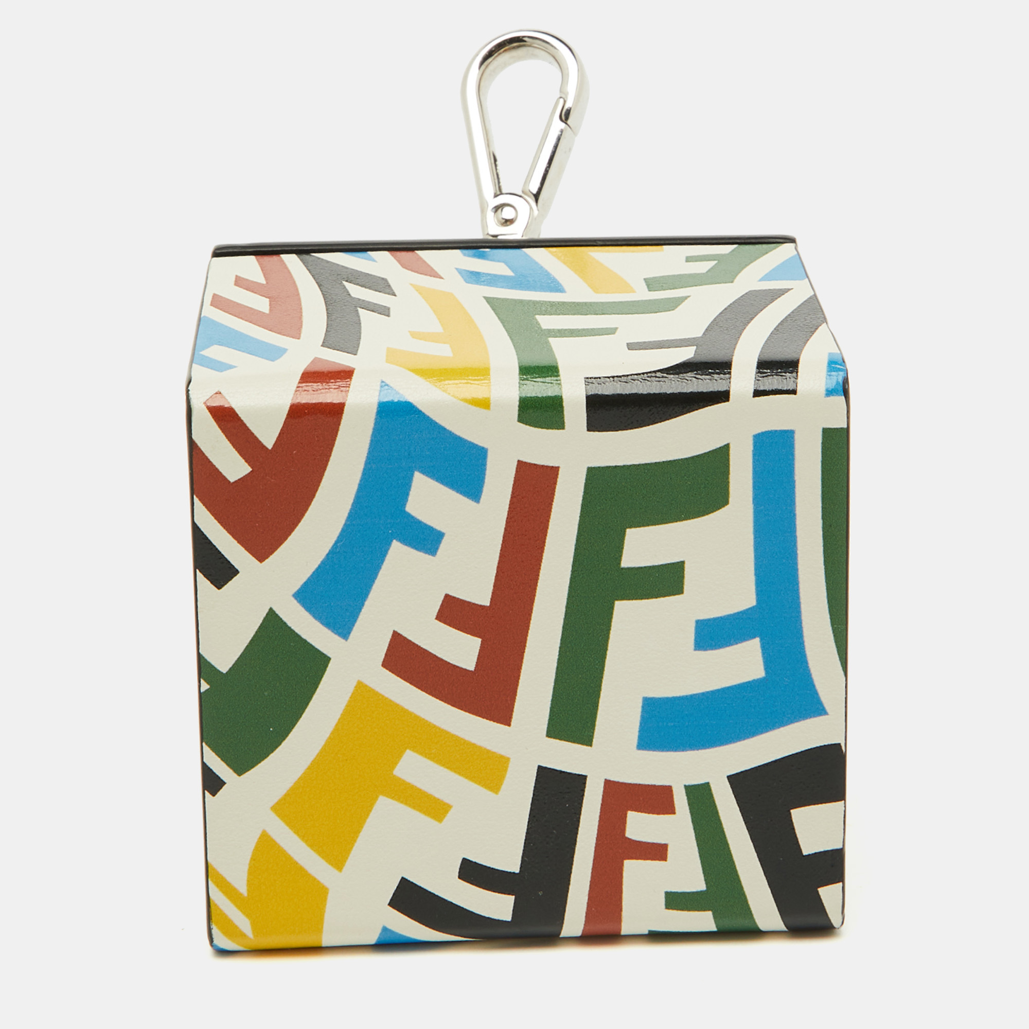 

Fendi x Sarah Coleman Multicolor Leather Logo Key Chain