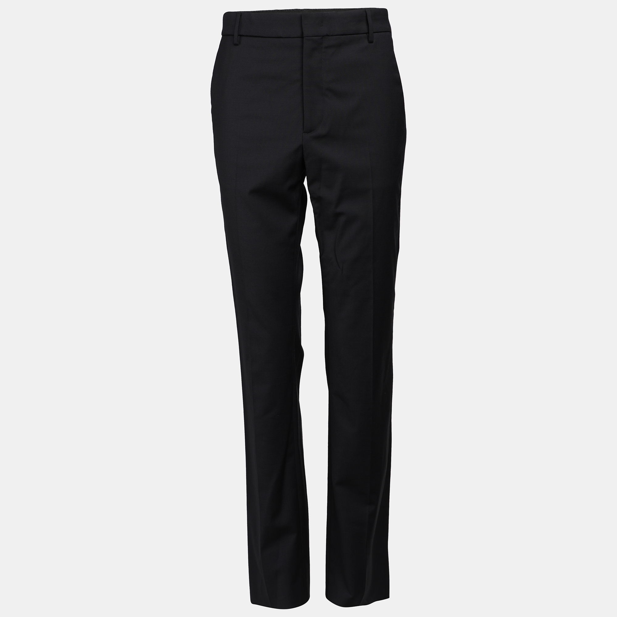 

Fendi Navy Blue Wool Blend Trouser S