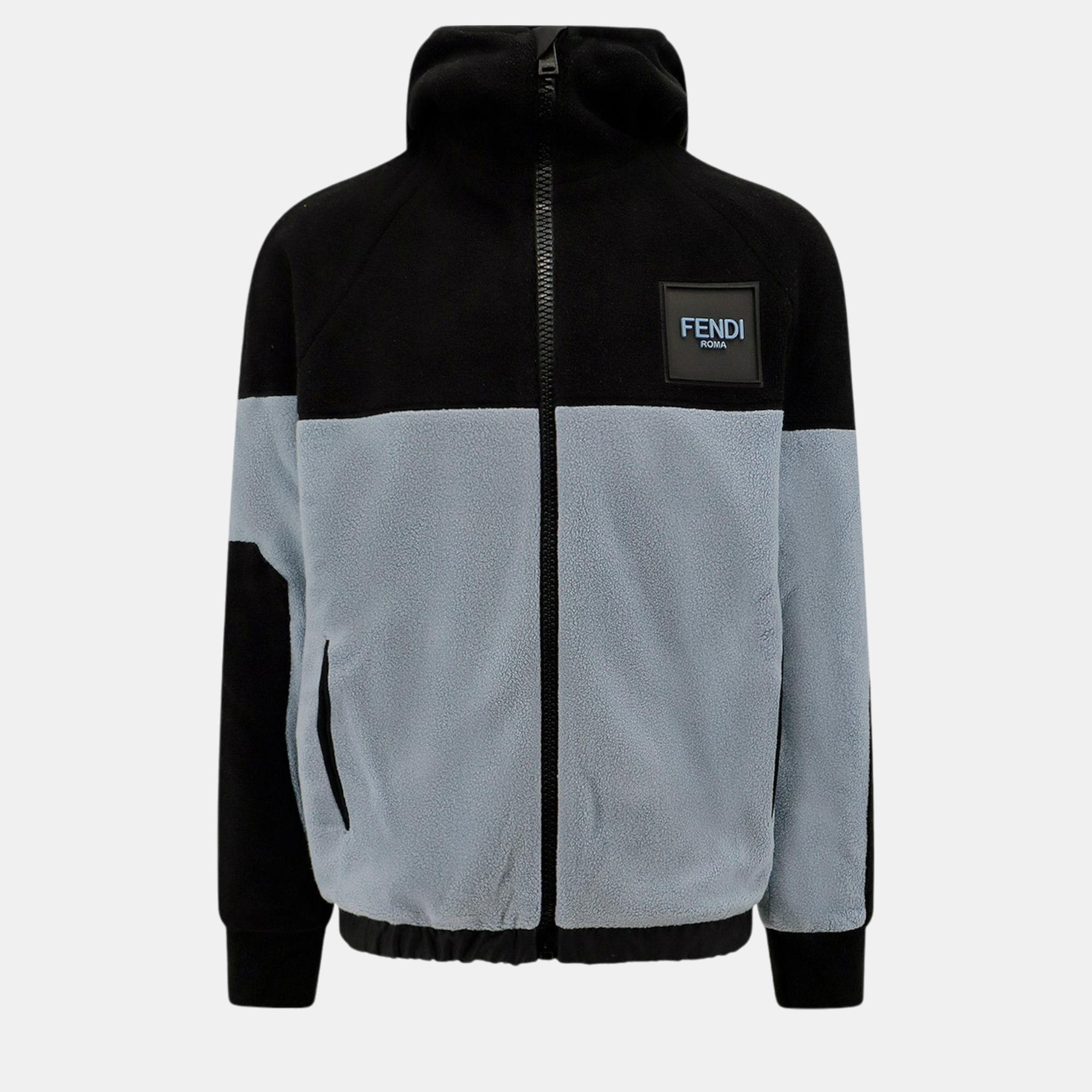 

Fendi Blue Fleece Sweatshirt