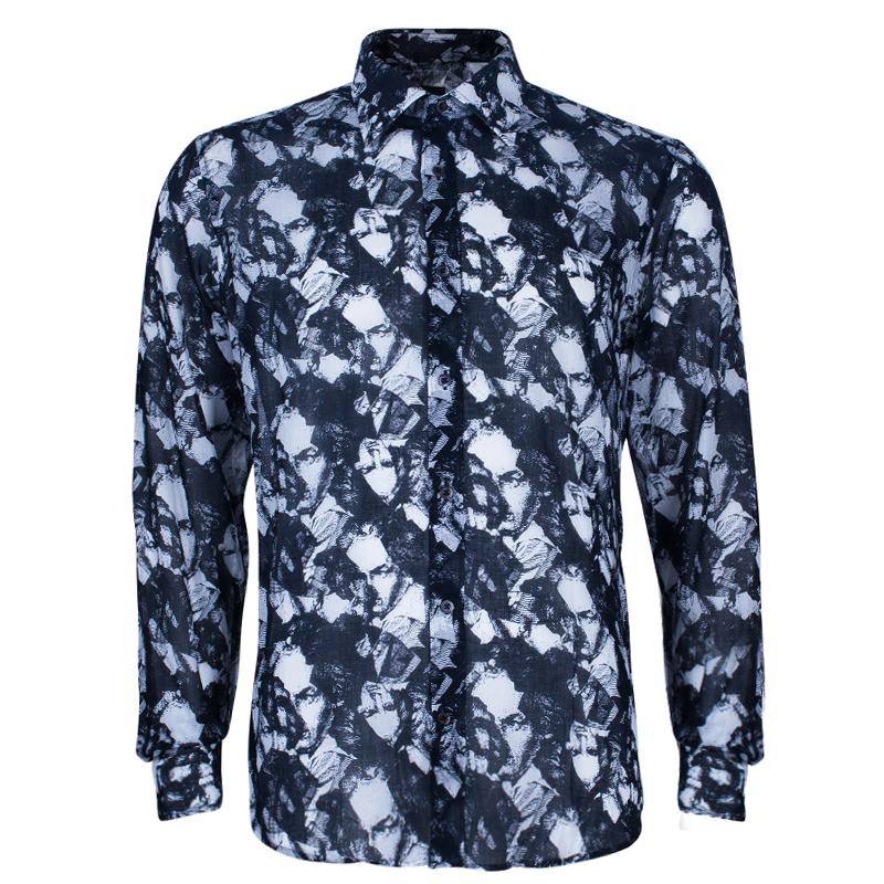 fendi collar shirt mens