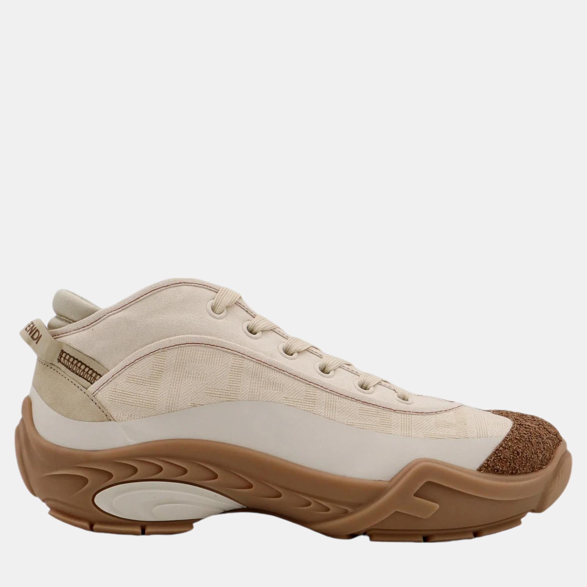 

Fendi Beige Fendi Lab Sneakers