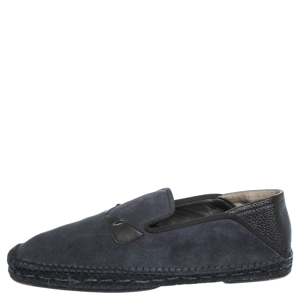 black slip on espadrilles
