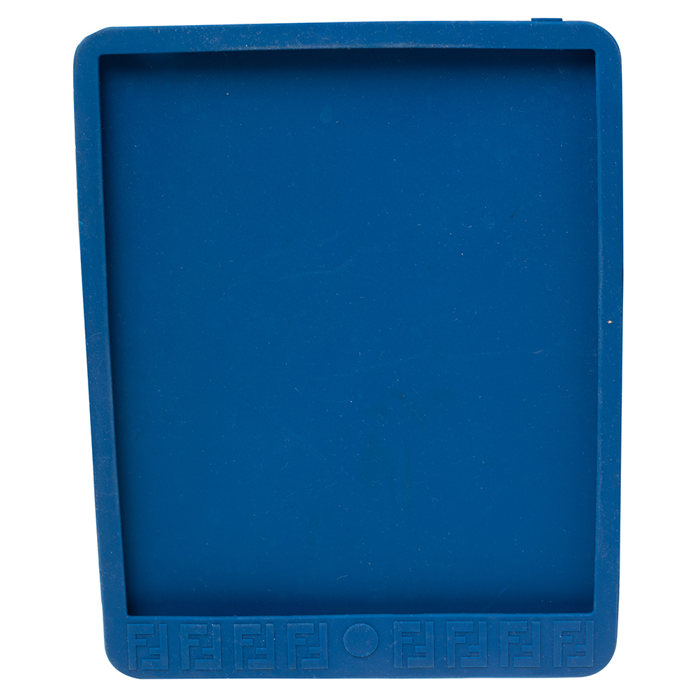 

Fendi Blue Zucchino Rubber iPad Case