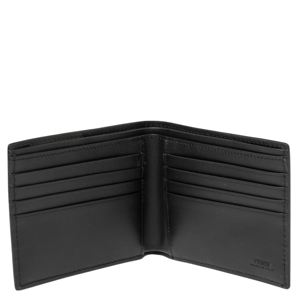 

Fendi Black Leather Bifold Wallet