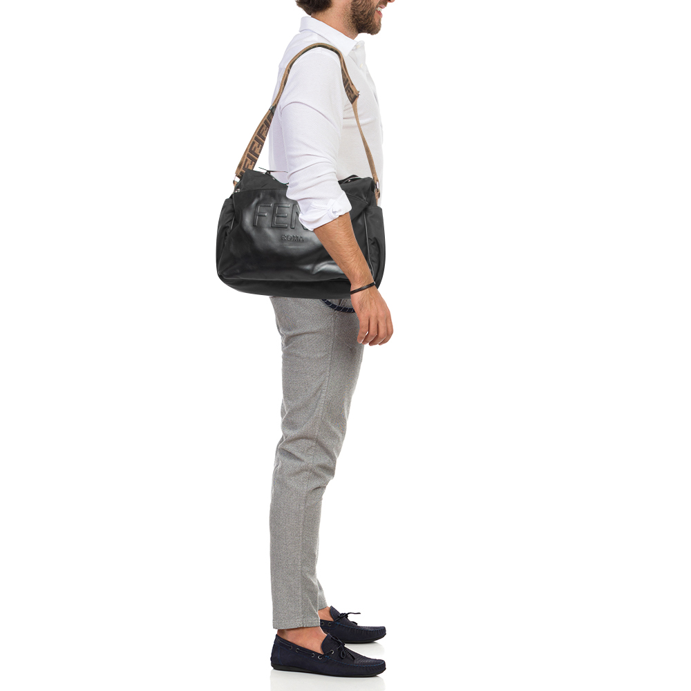 

Fendi Black Nylon and Leather Changing Bag