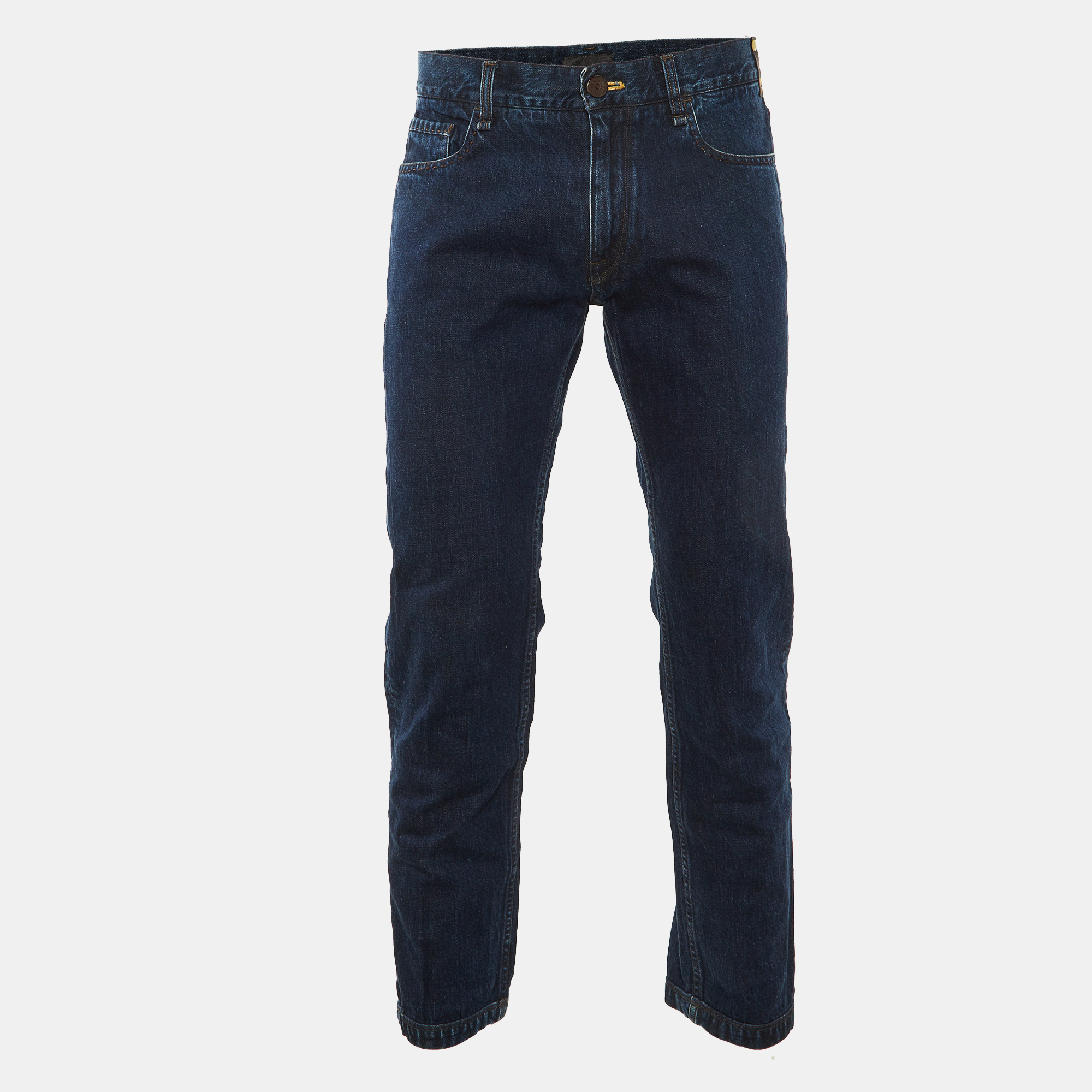 

Fendi Navy Blue Denim Regular Jeans M Waist 34"