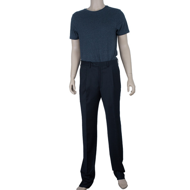 

Fendi Black Wool Trousers