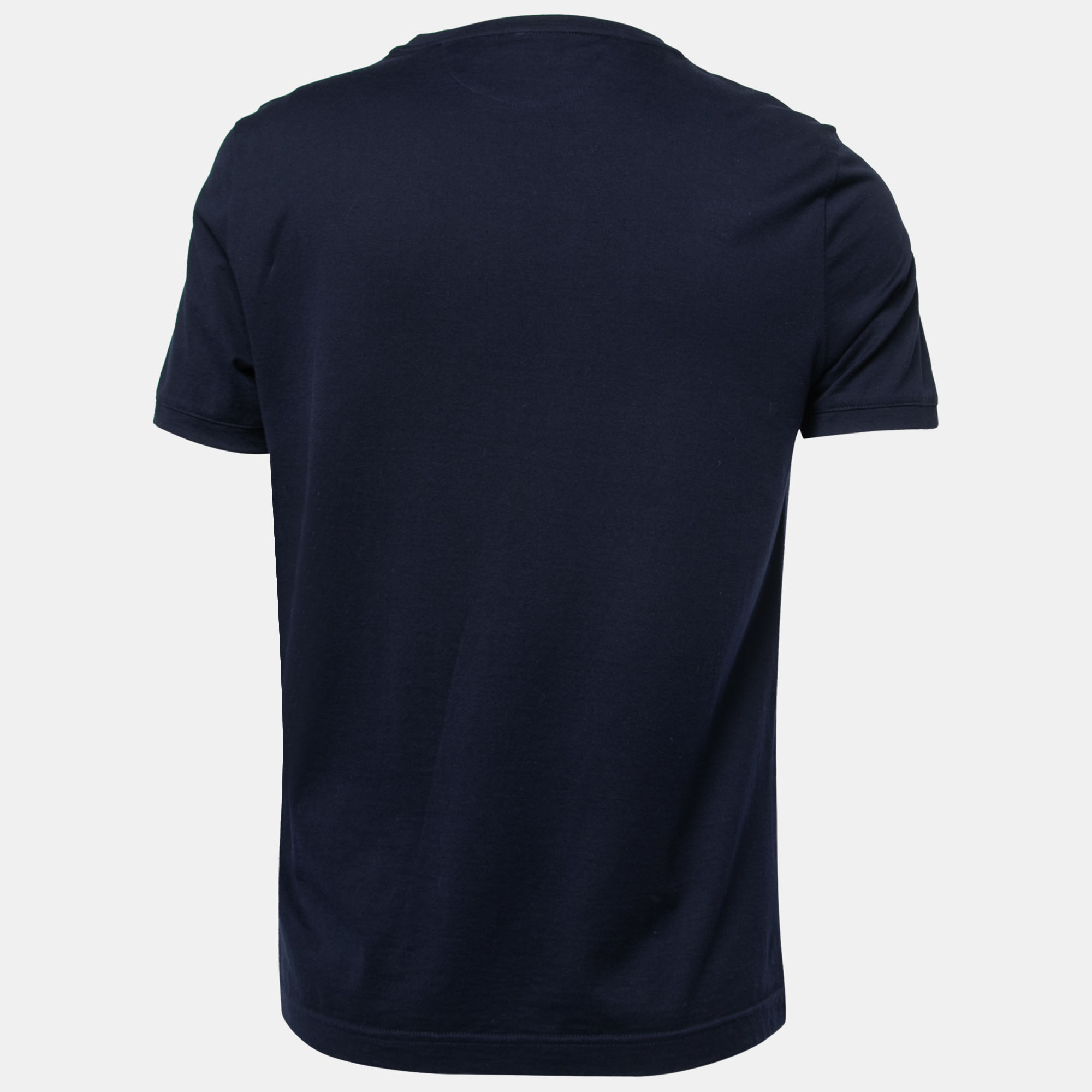 

Fendi Navy Blue Bag Bugs Print Cotton Crew Neck T-Shirt