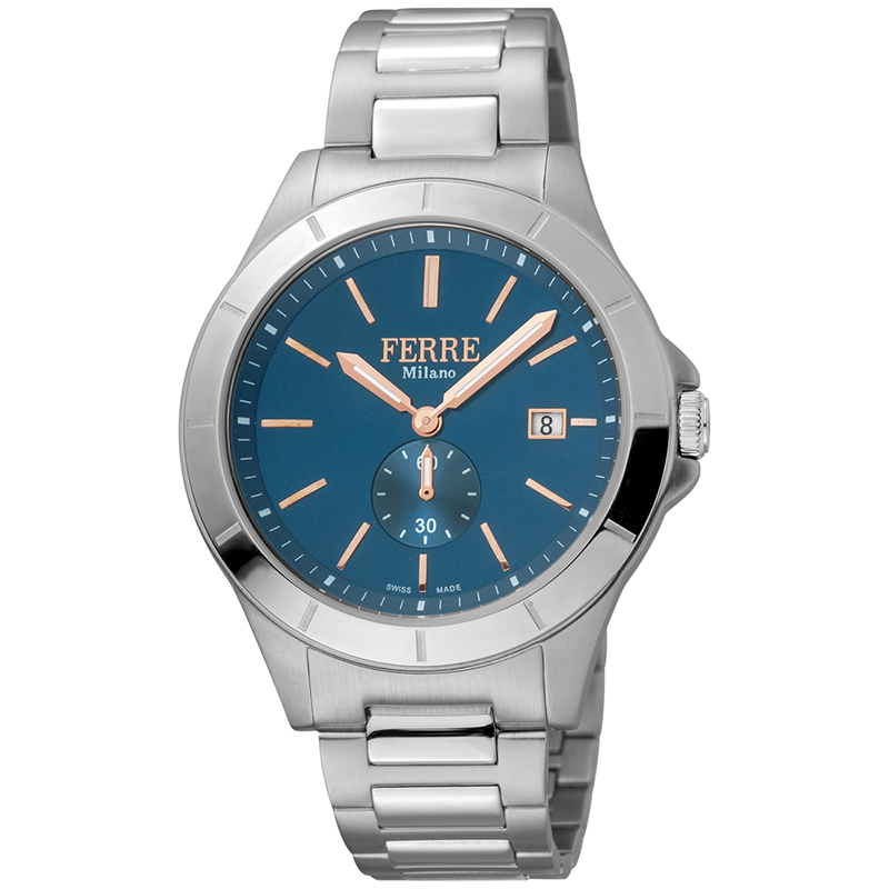 

Ferre Milano Blue Stainless Steel FM1G080M0051 Men's Wristwatch