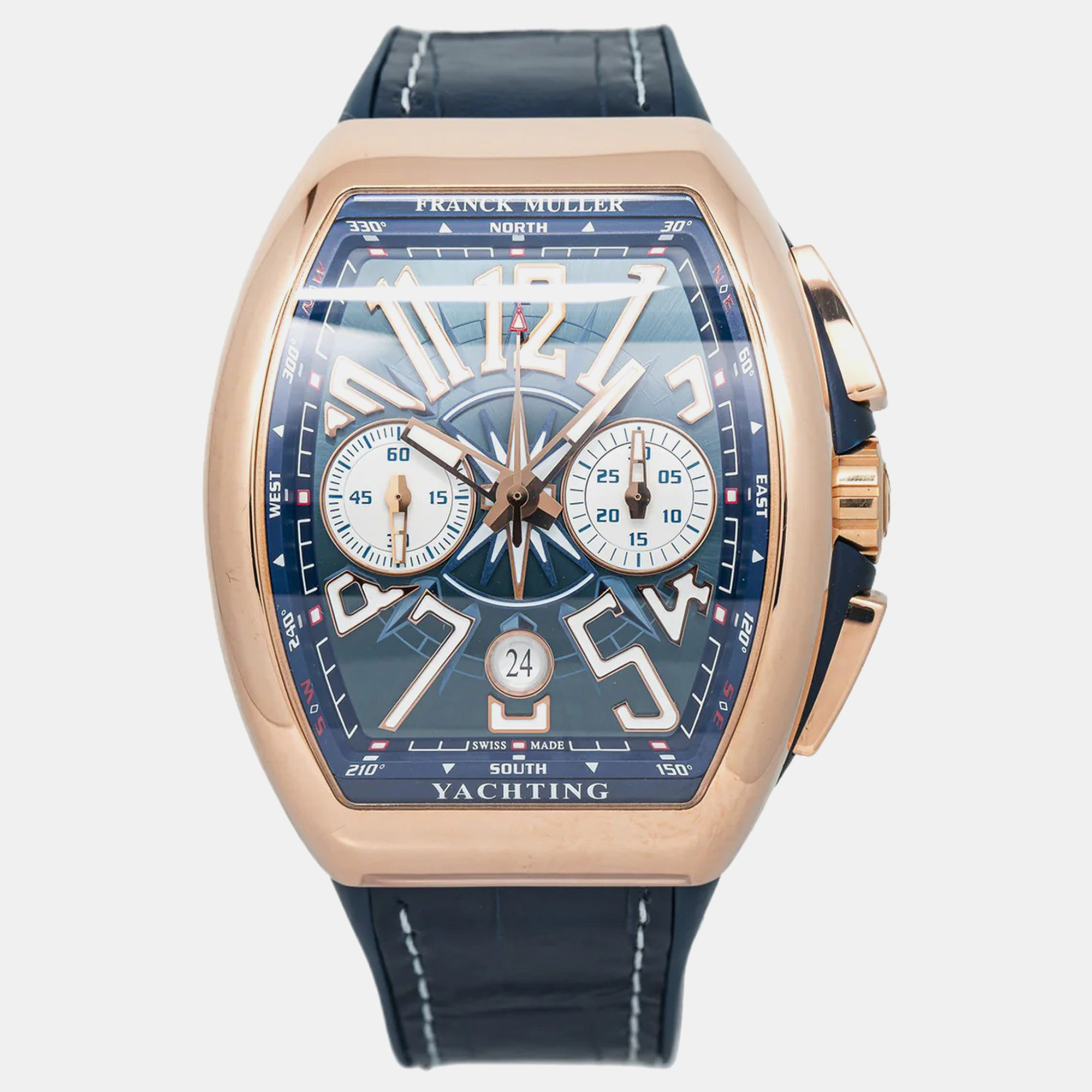 

Franck Muller Vanguard Yachting V45CCDT Automatic Blue