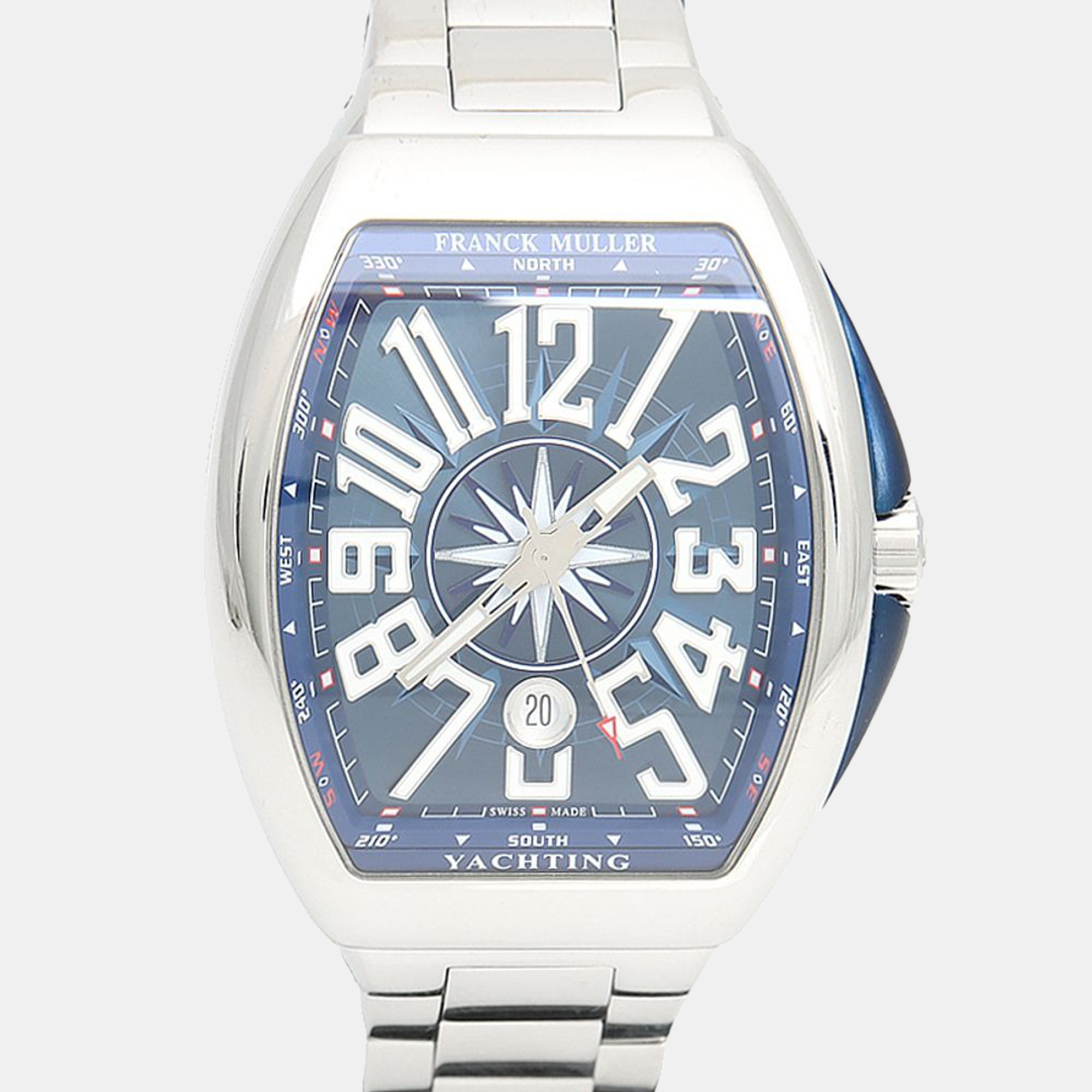 

Franck Muller Vanguard Yachting Automatic Blue Stainless Steel Men's Wristwatch 47 mm