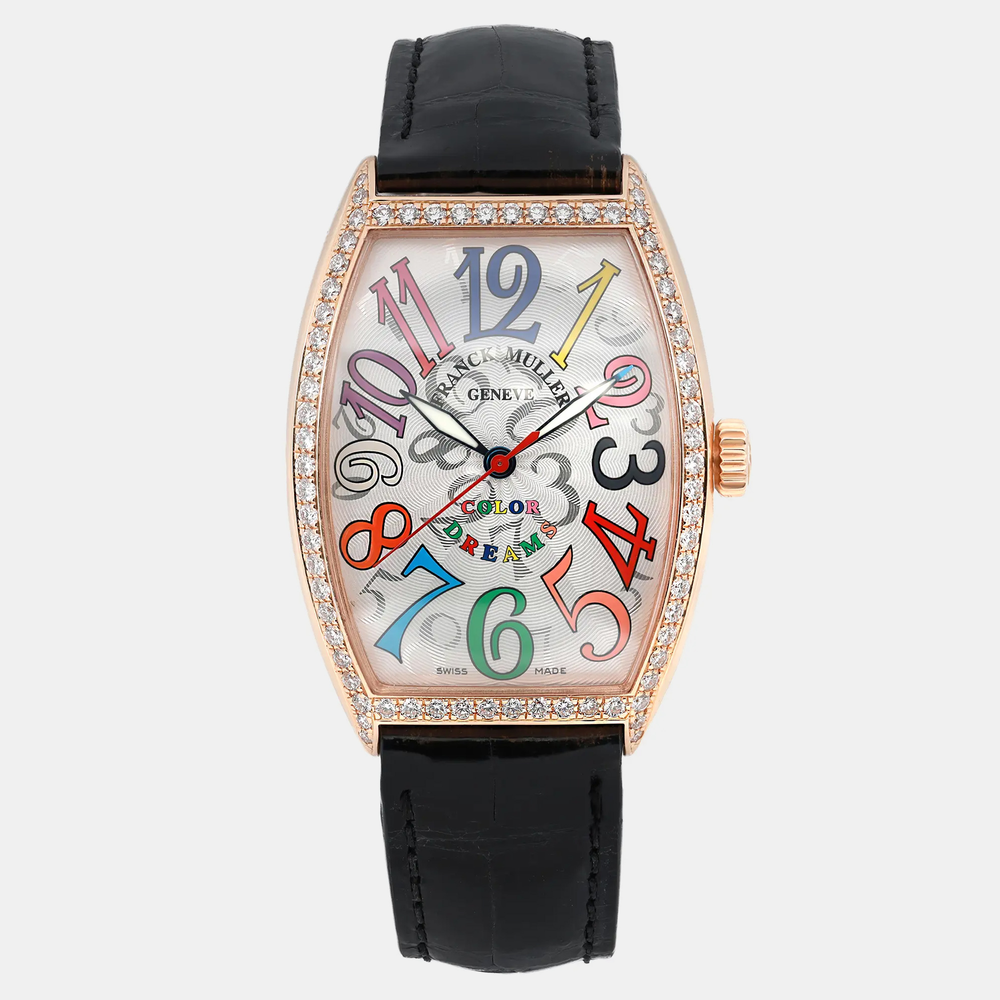 

Franck Muller Color Dreams 5851 M SC COLDRM D1R Automatic Silver 18K Rose Gold Men's Wristwatch 33 mm