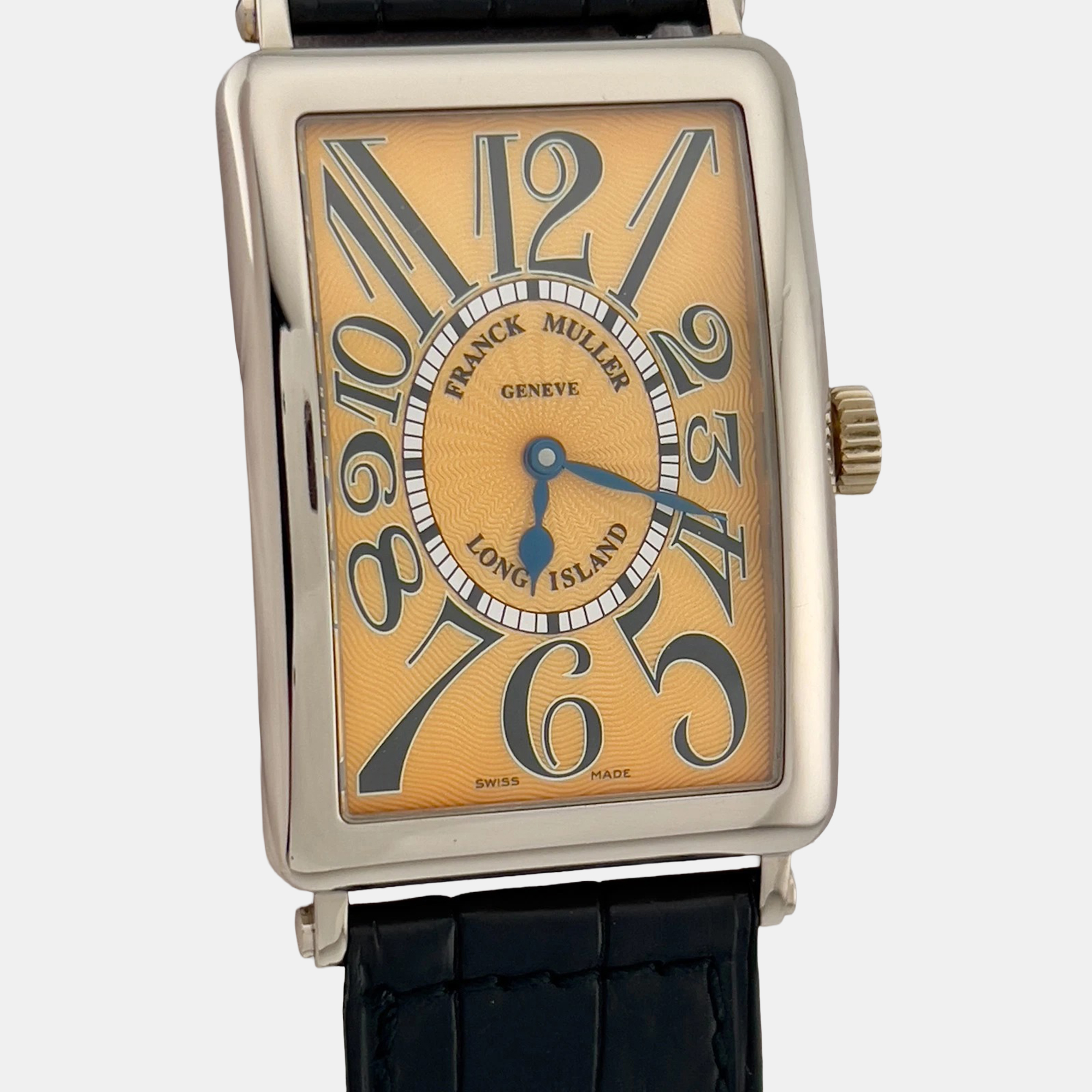 

Franck Muller Long Island 1000 SC Automatic Orange 18k White Gold Men's Wristwatch 45 mm