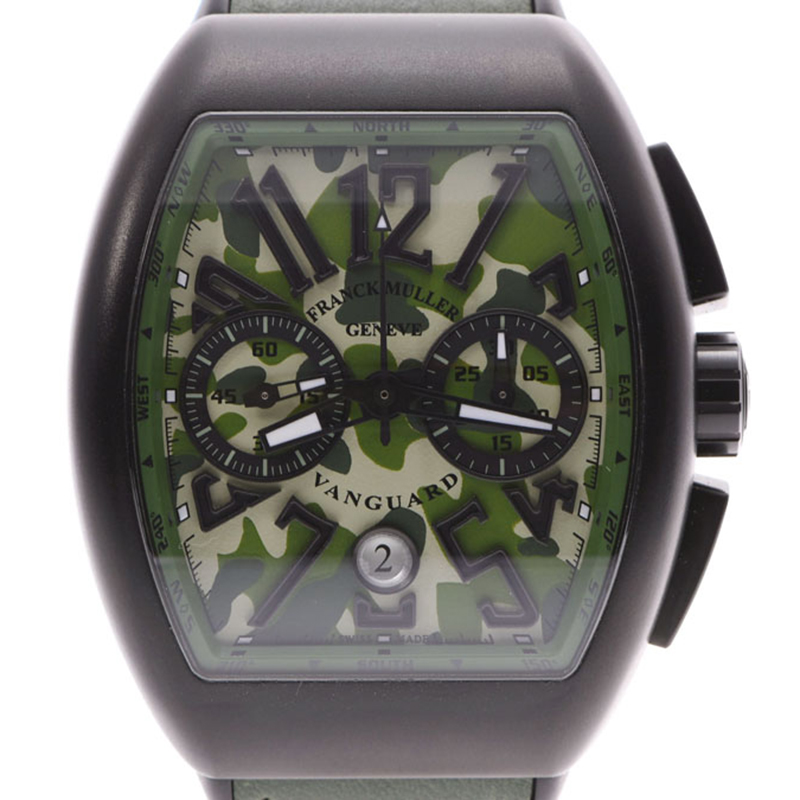 

Franck Muller Green Camouflage Vanguard Chrono V45CCDTTTNRMCVE Men's Wristwatch