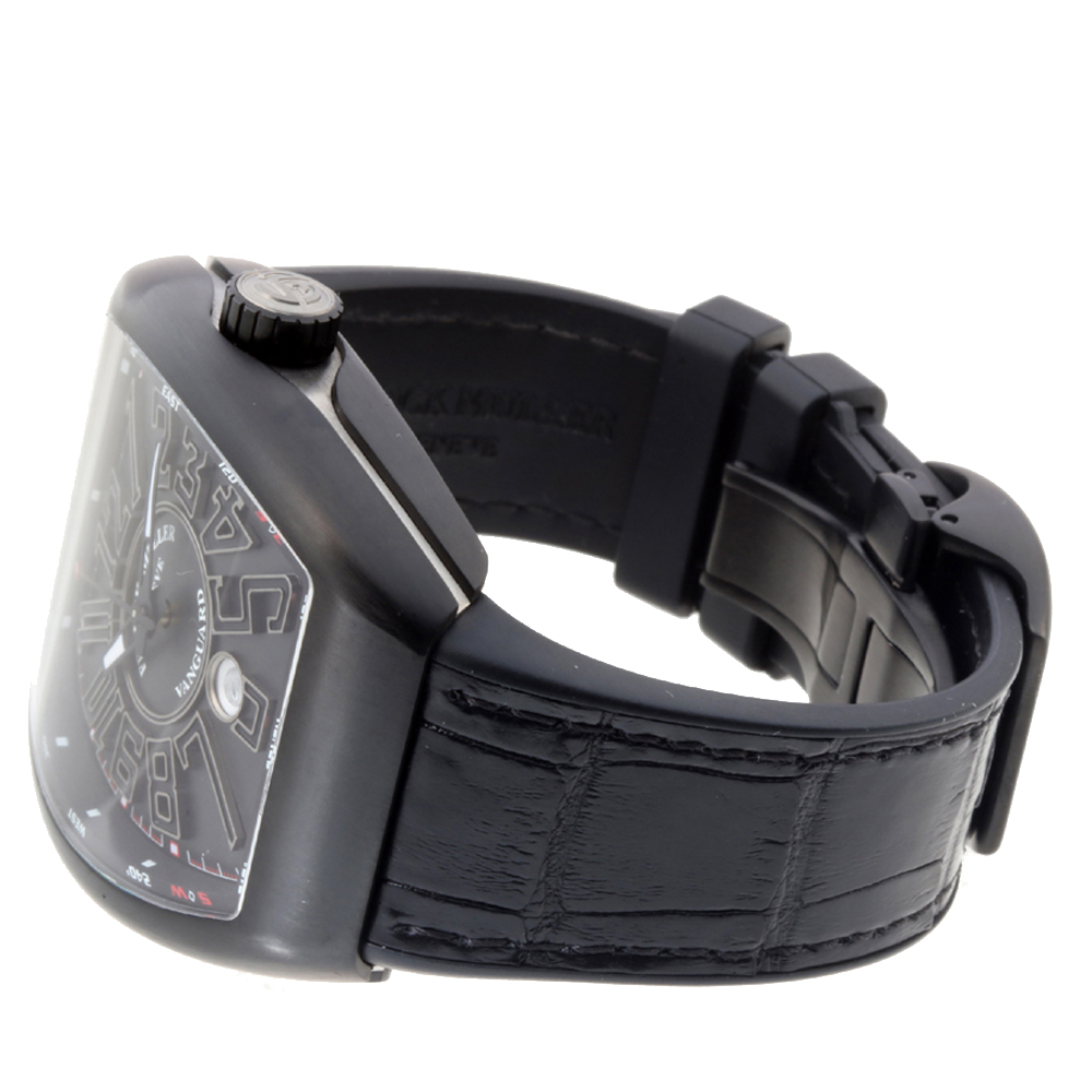 

Franck Muller Black Titanium Vanguard Automatic V45SC Men's Wristwatch