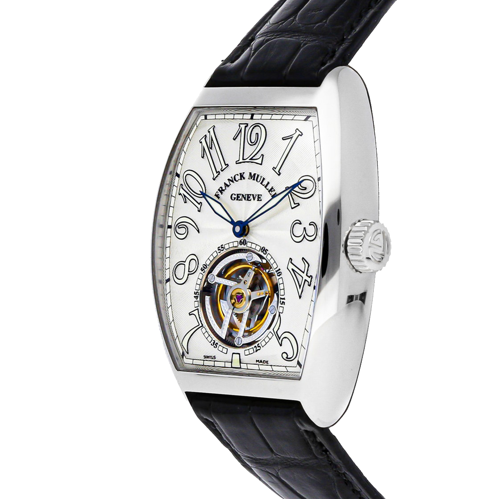 

Franck Muller Silver Platinum Cintree Curvex Master Imperial Tourbillon