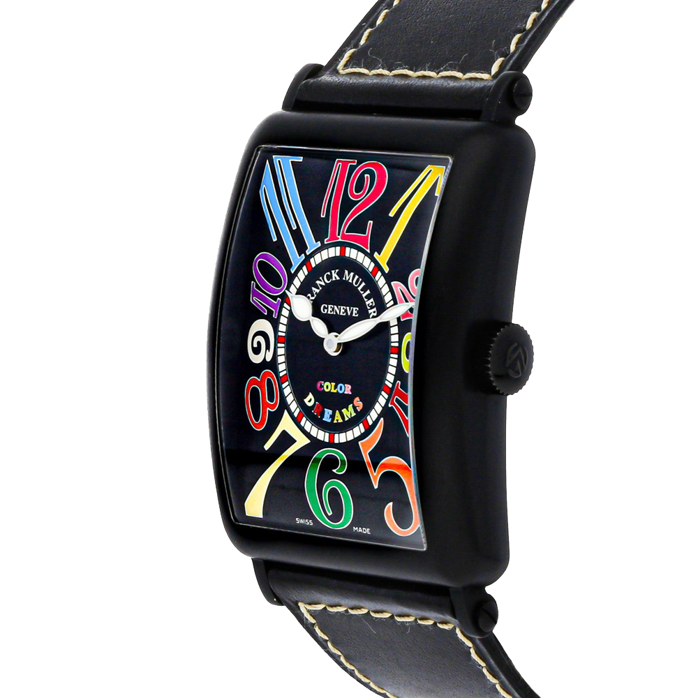 

Franck Muller Black PVD Coated Gold Long Island Color Dreams