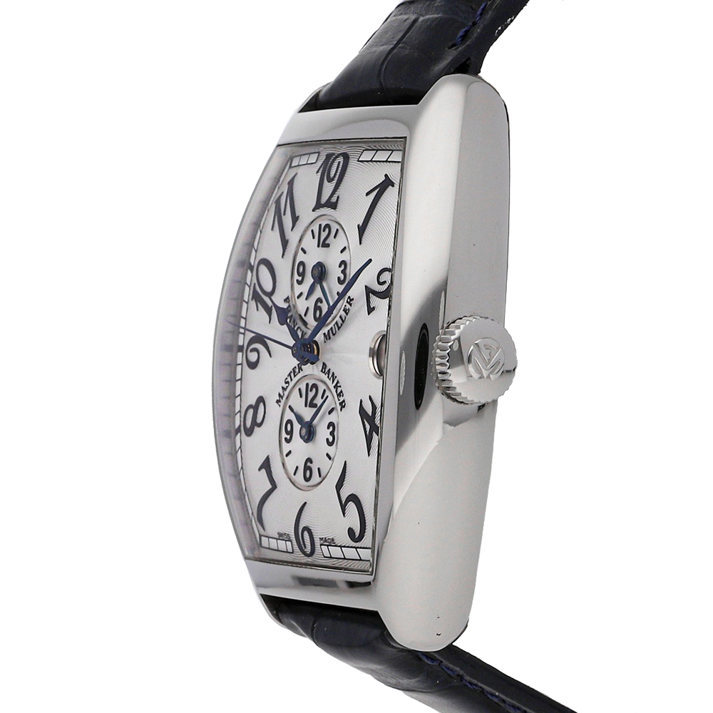 

Franck Muller White Stainless Steel Master Banker