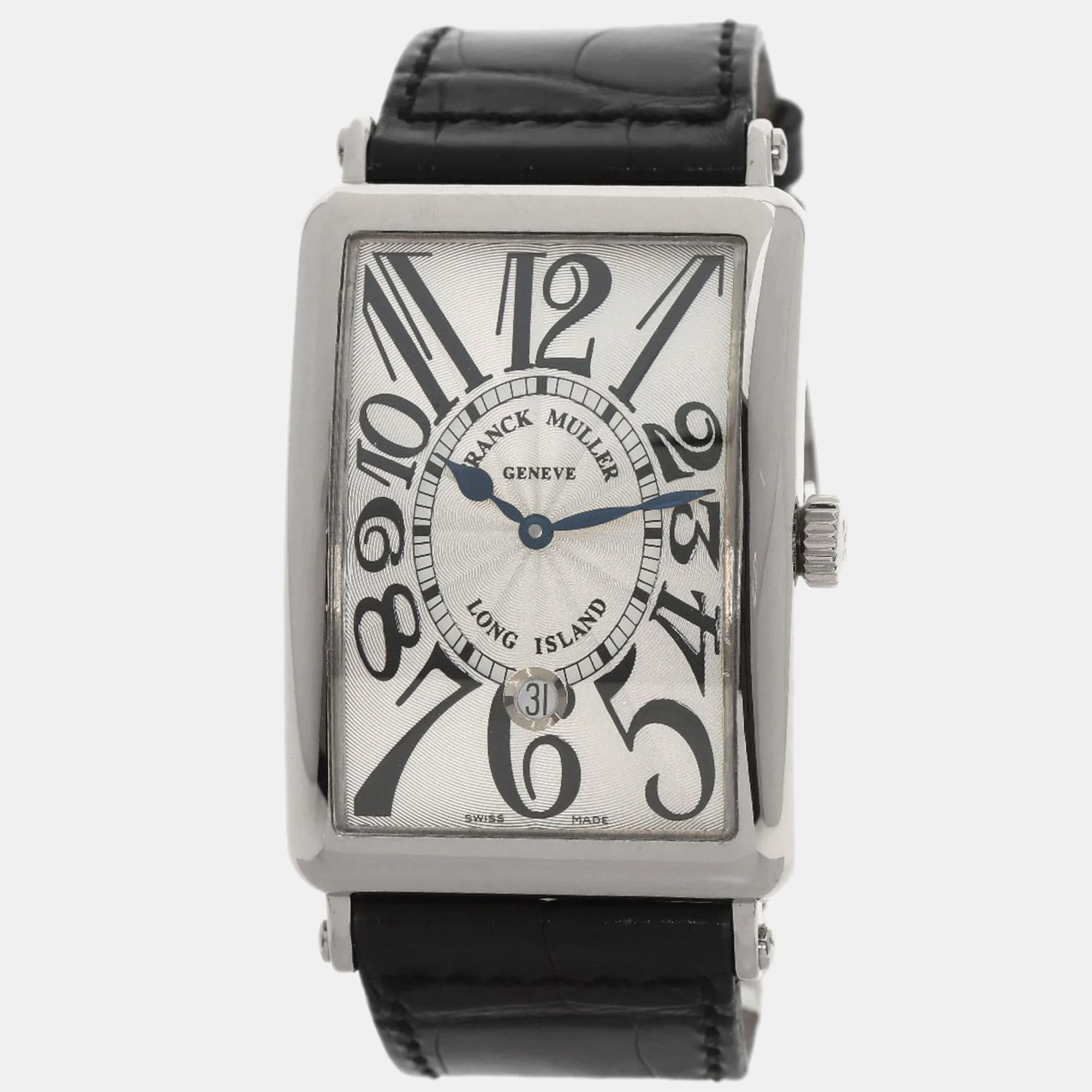 

Franck Muller White 18K White Gold Long Island 1150SCDT Men's Wristwatch