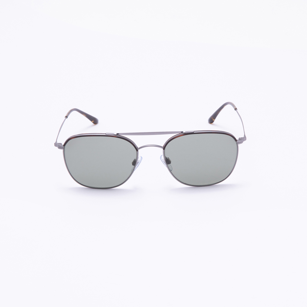 

Giorgio Armani Silver Pilot Square Sunglasses