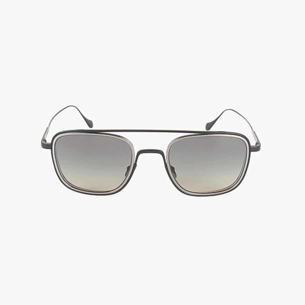 

Giorgio Armani Black Pilot Square Sunglasses