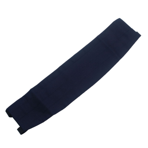 Giorgio Armani Blue Silk Cummerbund Size L